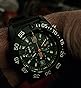 Navy Seal XS.3597 - Mens Watch 45mm - Military Dive Watch in Black/Green Date Function Chronograph 200m Water Resistant customer photo 1