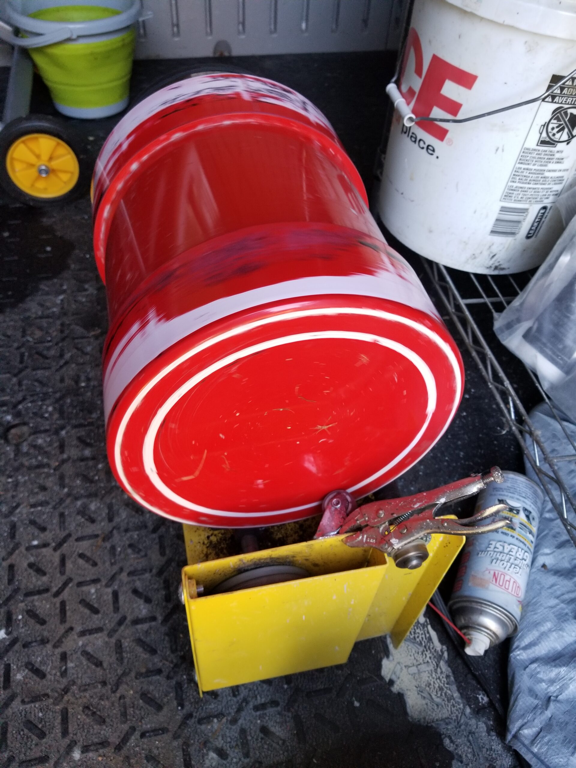 MJR Tumblers Commercial Duty 30lb Rock Tumbler w Free Grit Kit. Capable of Running 18 Different Barrel Sizes & Combinations. Unmatched Quality and Durability customer photo 1