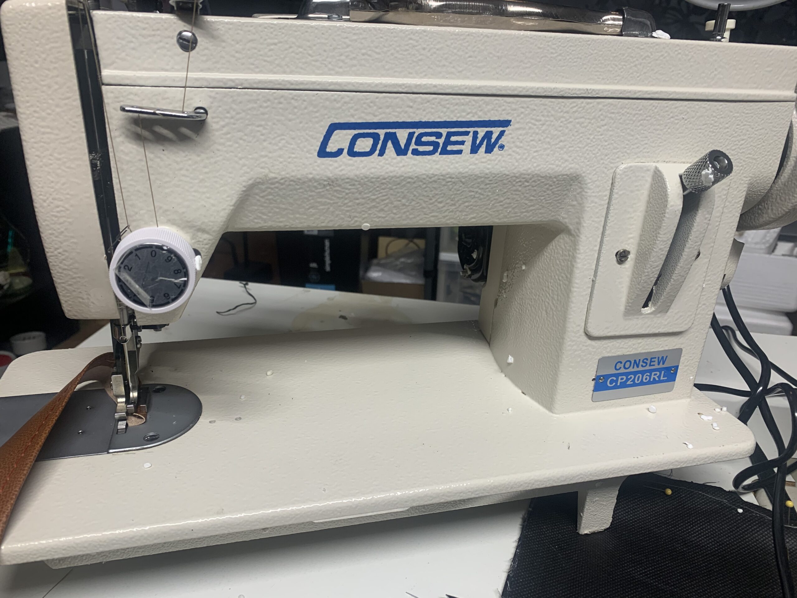 Consew CP206RL Portable Walking Foot Machine for Leather and Heavy Materials customer photo 2