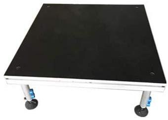 Hisonic PS02 4 X 4 Portable Stage Platform Modular System with Height Adjustable Riser (24