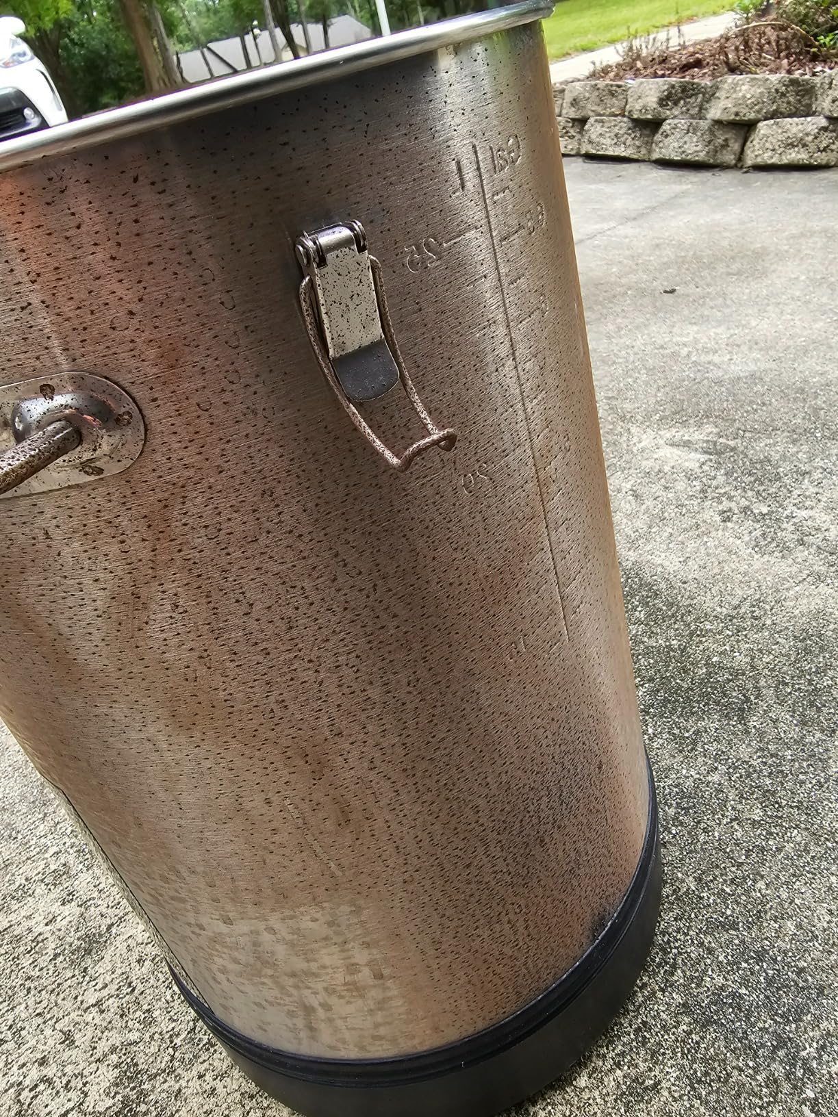 Stainless Steel Bucket Fermentor - 7.5 gallon customer photo 2