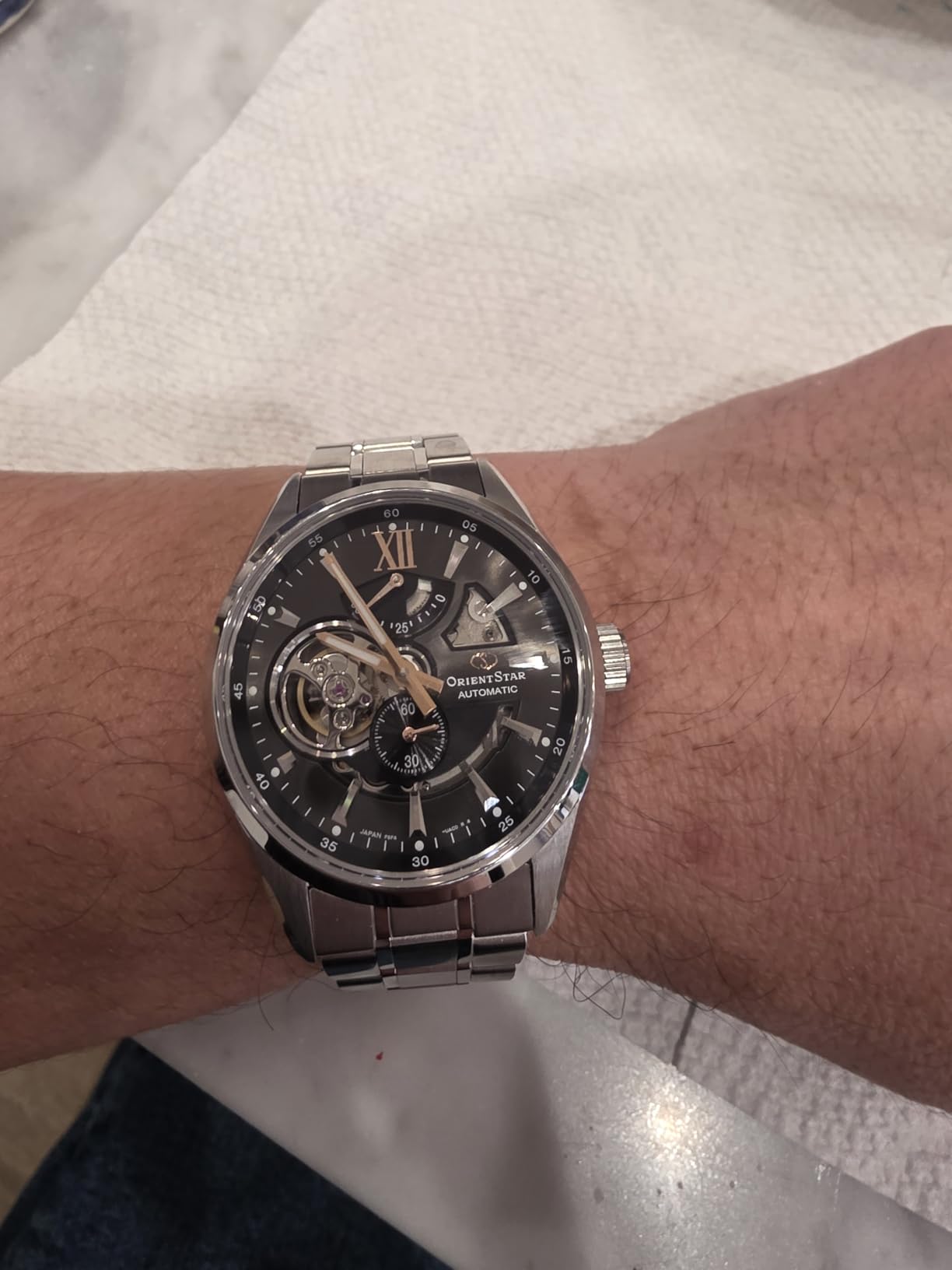 Orient Star Modern Skeleton Automatic Watch - Japanese Mechanical customer photo 1