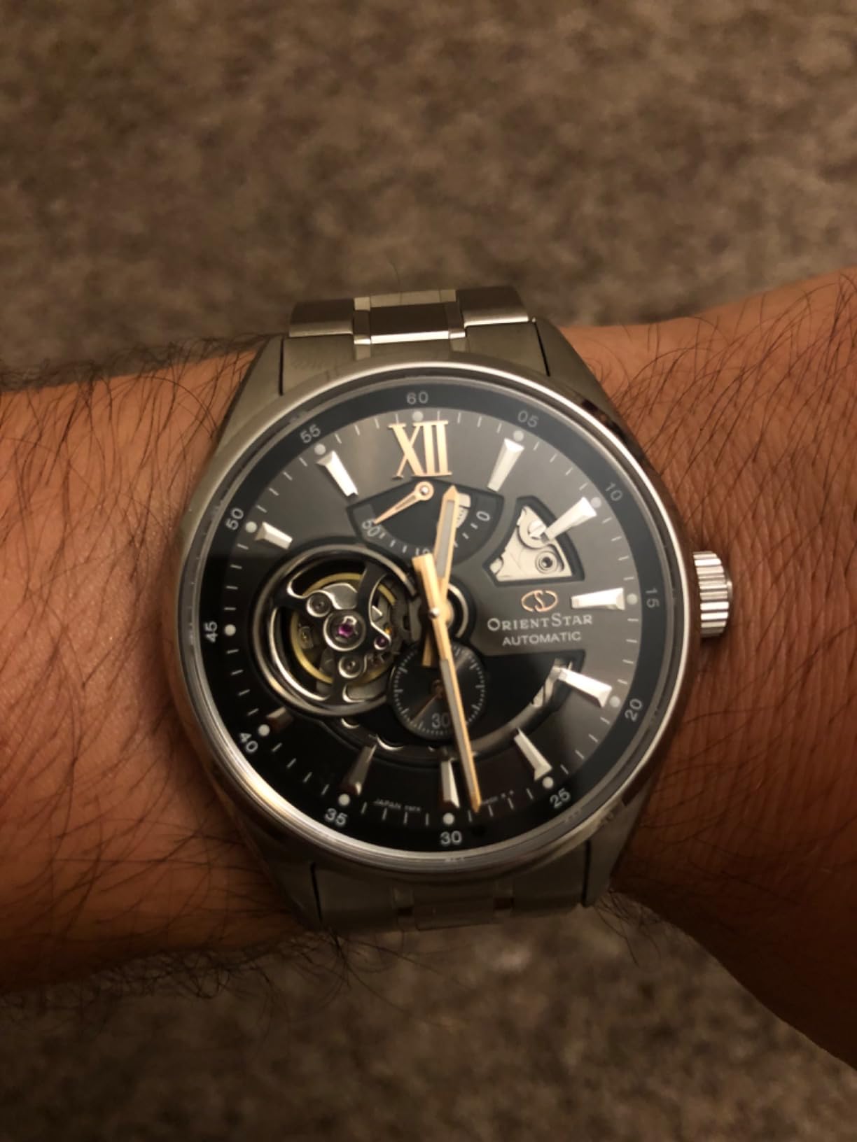 Orient Star Modern Skeleton Automatic Watch - Japanese Mechanical customer photo 2