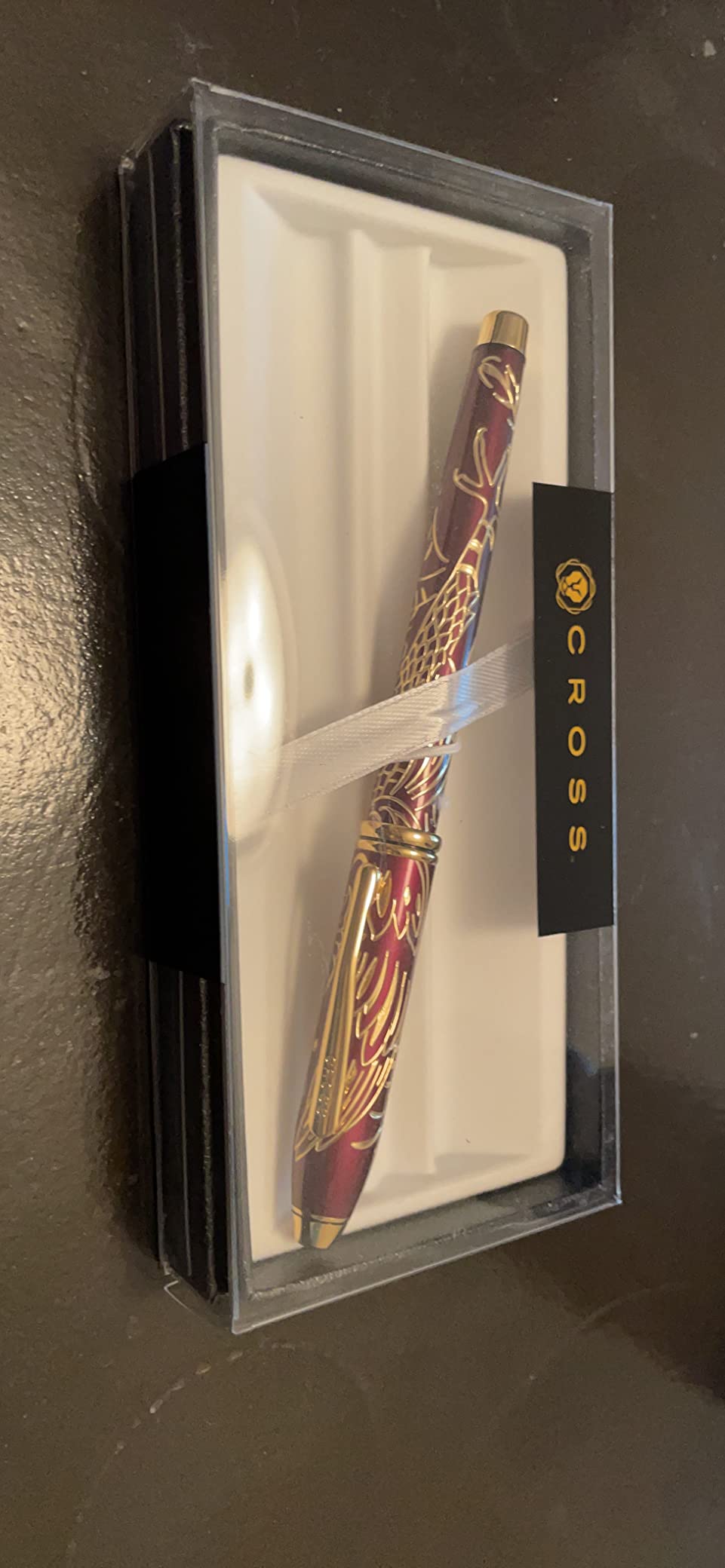 Townsend Zodiac Year of the Pig Fountain Pen with 23KT Gold-Plated Appointments and Solid 18KT Gold Fine Nib customer photo 1