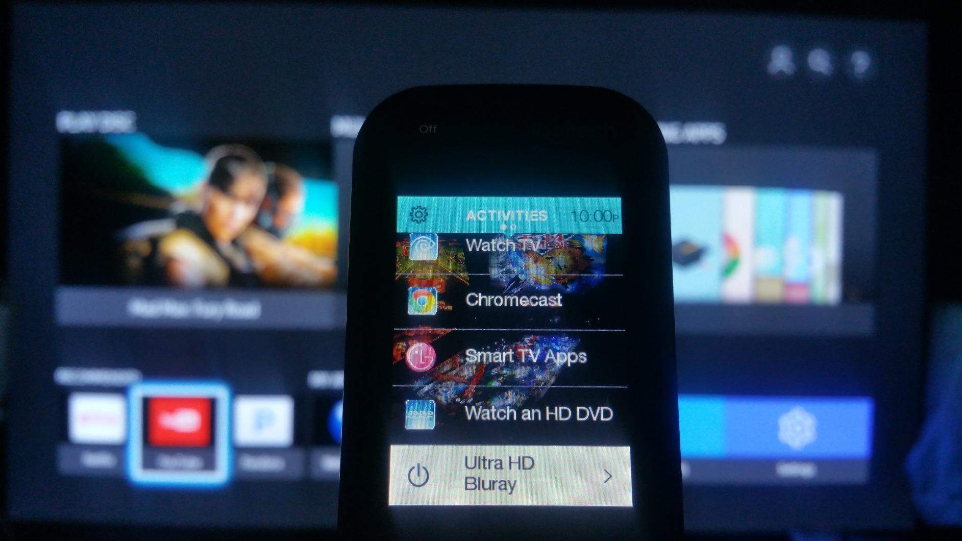 Logitech Harmony Elite Remote Control, Hub and App, Compatible with Alexa (Renewed) customer photo 1