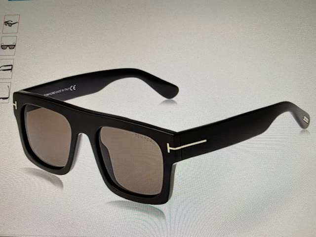 Tom Ford Unisex Classic Rectangular Sunglasses customer photo 2