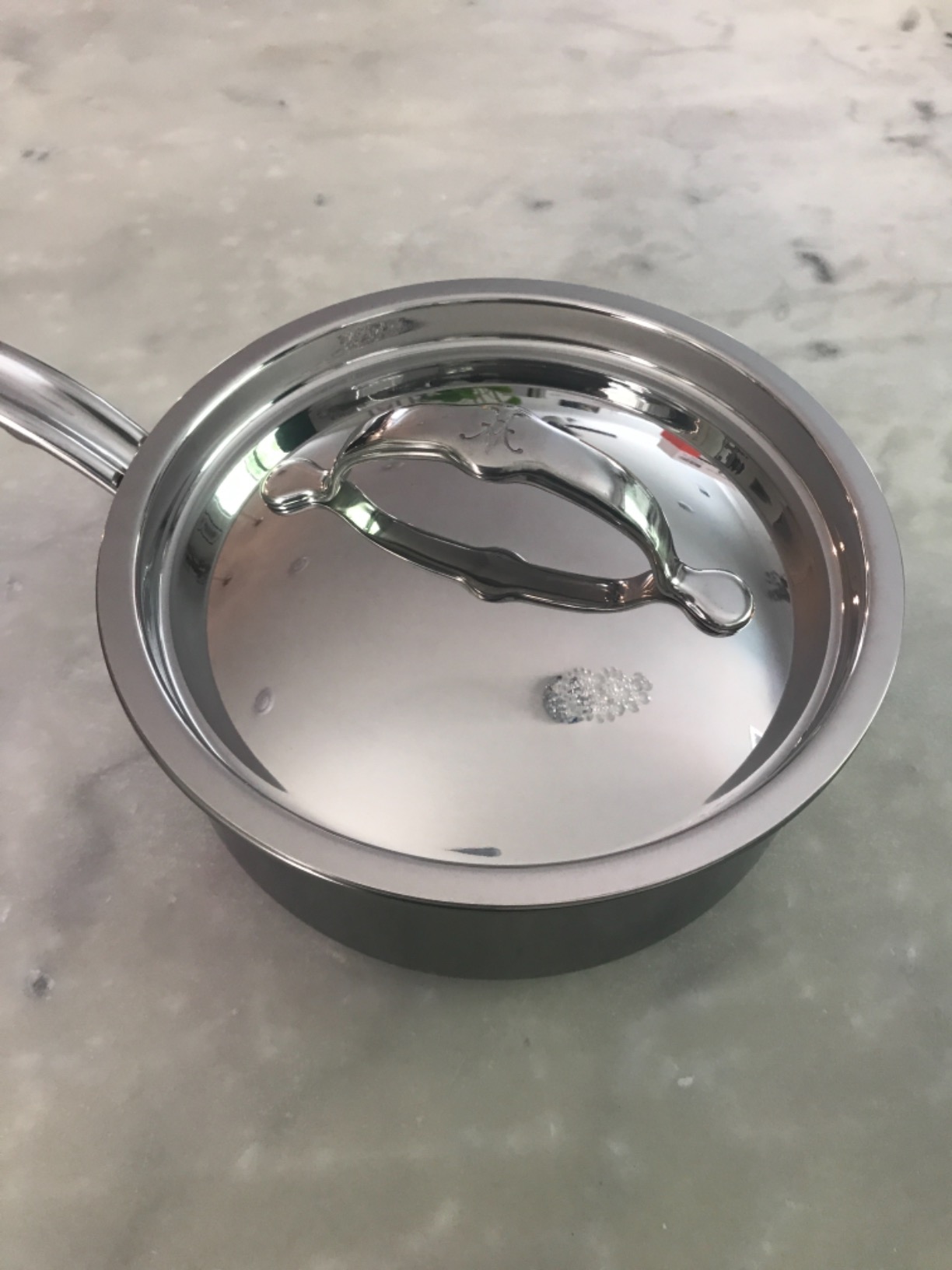 NanoBond Collection - Titanium Stainless Steel 2-Quart Sauce Pan with Lid - Toxin, PFAS, & Chemical Free Clean Cookware, Induction Cooktop Compatible customer photo 1