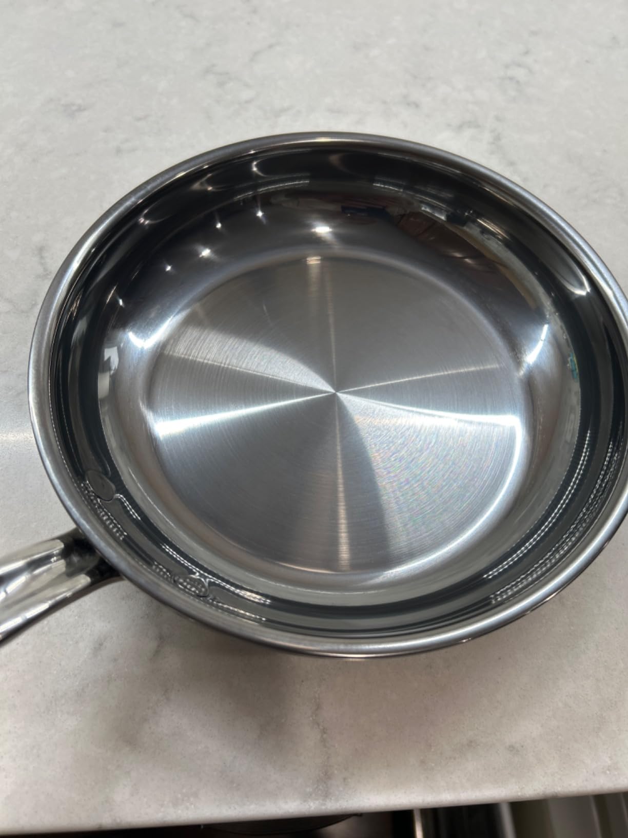 NanoBond Collection - Titanium Stainless Steel 8.5-Inch Frying Pan - Toxin, PFAS, & Chemical Free Clean Cookware, Induction Cooktop Compatible customer photo 1