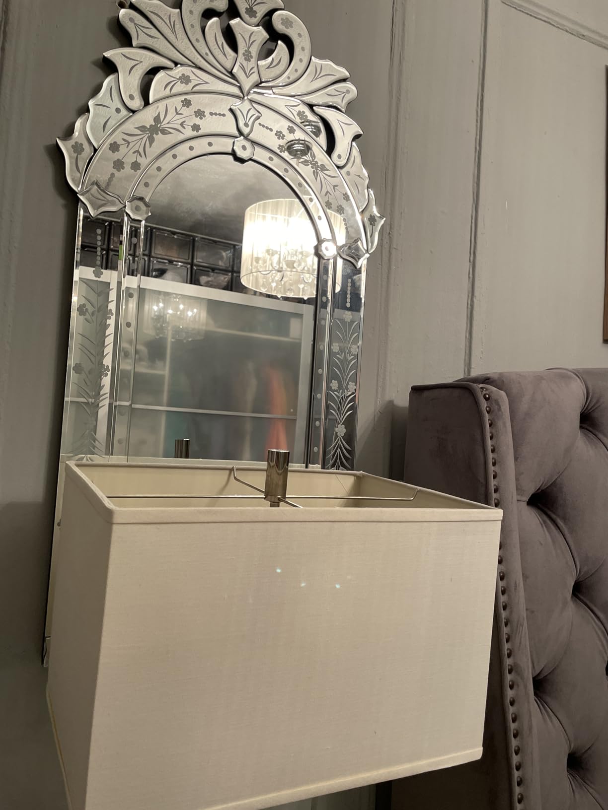 KOHROS Bathroom Vanity Decorative Mirrors for Wall Decor 42