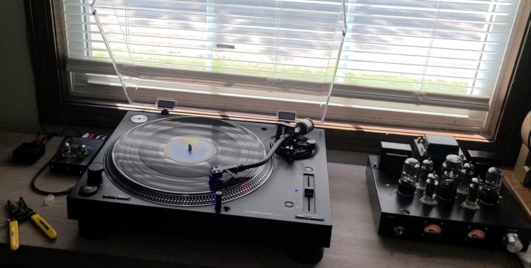 Audio-Technica AT-LP140XP-BK Direct-Drive Professional DJ Turntable, Hi-Fi, Fully Manual, 3 Speed, High Torque Motor customer photo 2