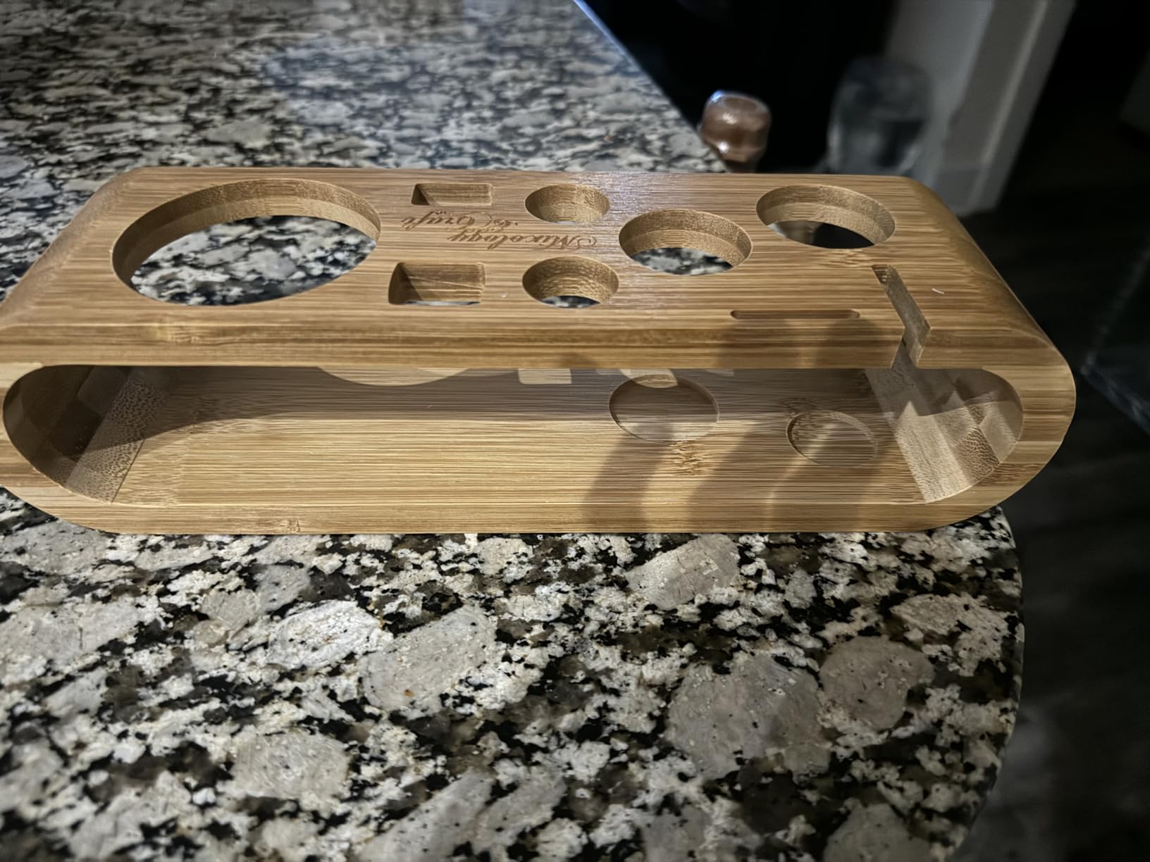 Mixology & Craft Cocktail Shaker Set with Dark Bamboo Stand - Professional 10-Piece Bartender Kit - Complete Bar Set & Cocktail Mixer Kit for Home (Gold) customer photo 2