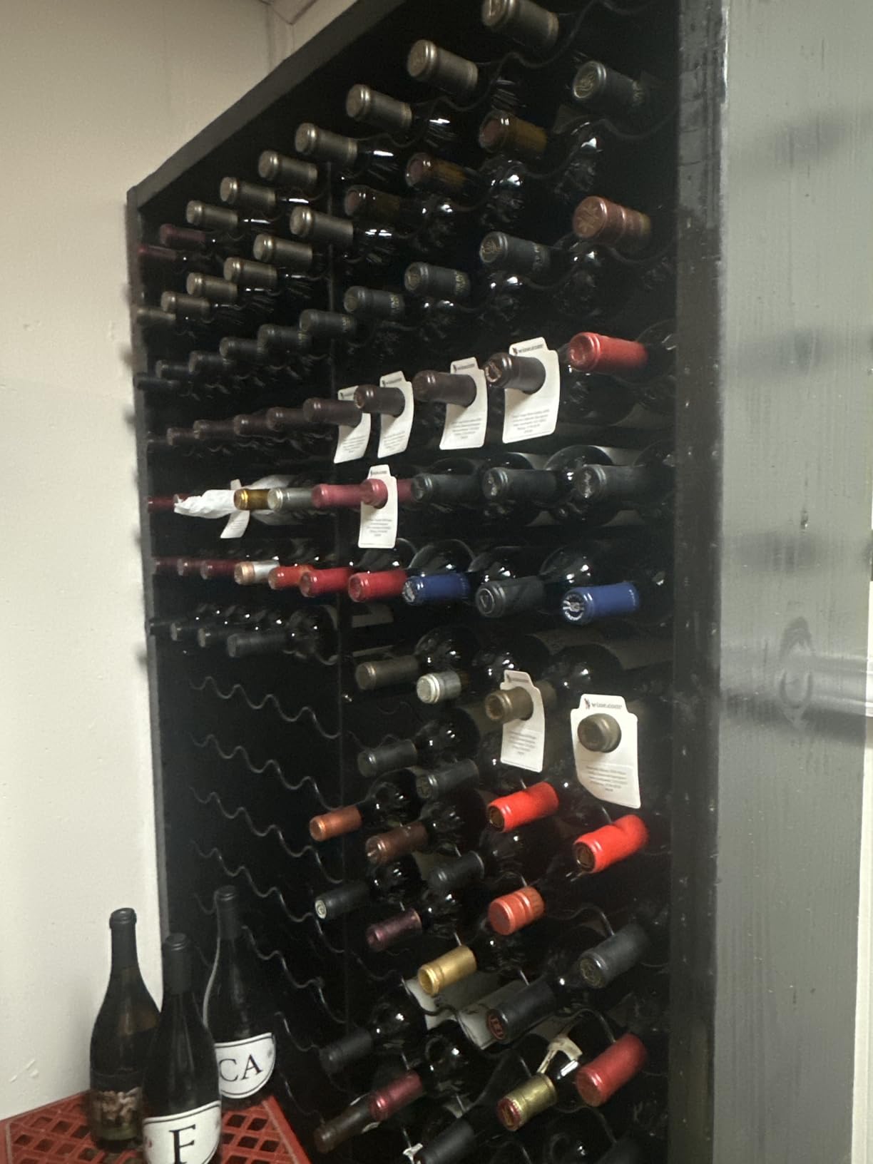 Sorbus Wine Rack Freestanding Floor - Wine Bottle Holder Holds 150 Bottles of Wine - 150 Bottle Capacity Wine Storage for Any Bar, Wine Cellar, Kitchen, Dining Room customer photo 1