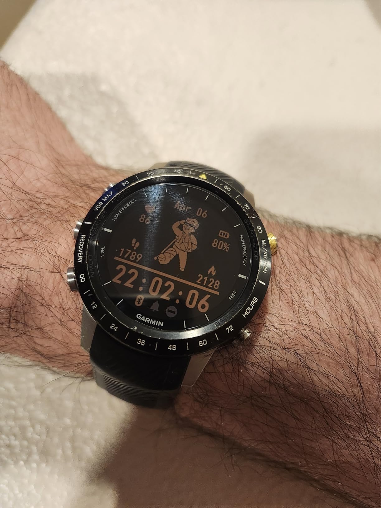 Garmin MARQ Athlete, Men's Luxury Tool Watch Built with Premium Materials for Athletes, Shows Recovery Time, VO2 Max and Performance Status customer photo 1