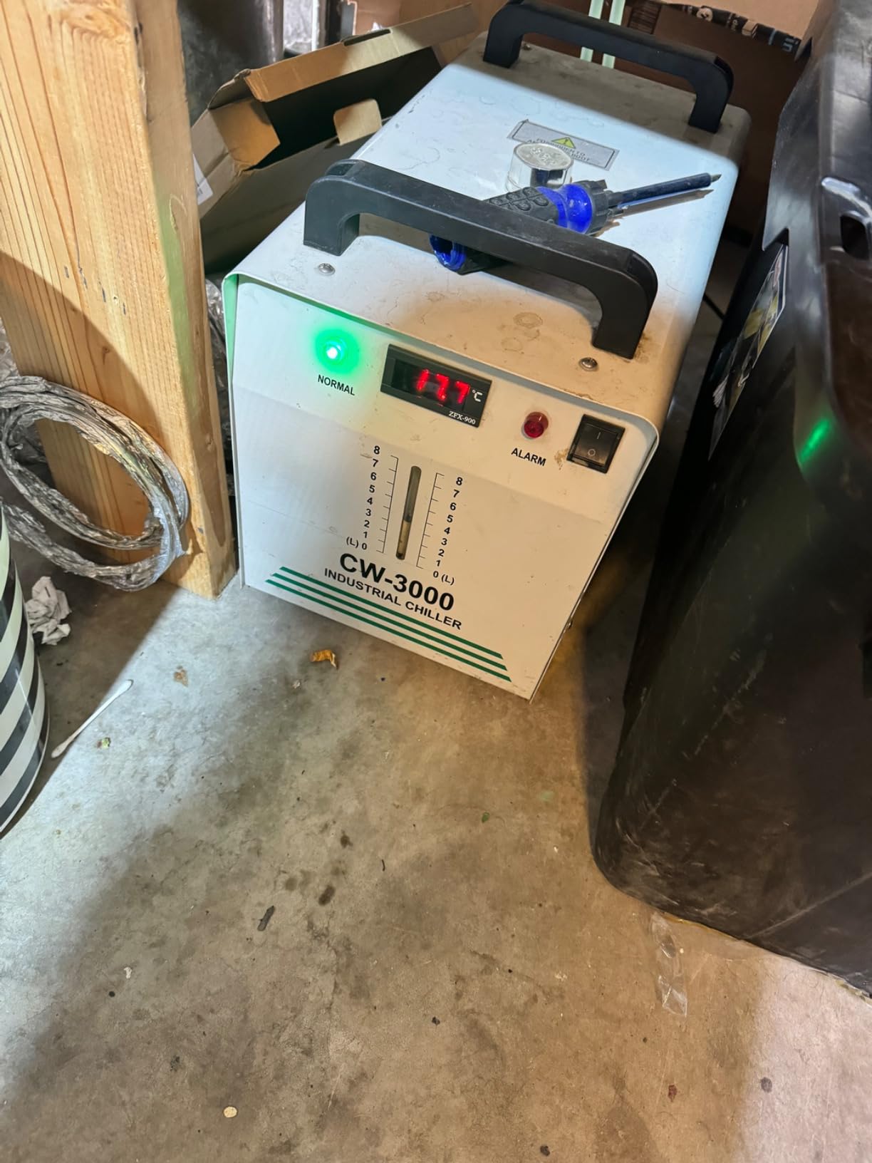 Homend 110V Industrial Water Chiller 9L Capacity CW-3000 Thermolysis Type Cooling Chiller customer photo 1