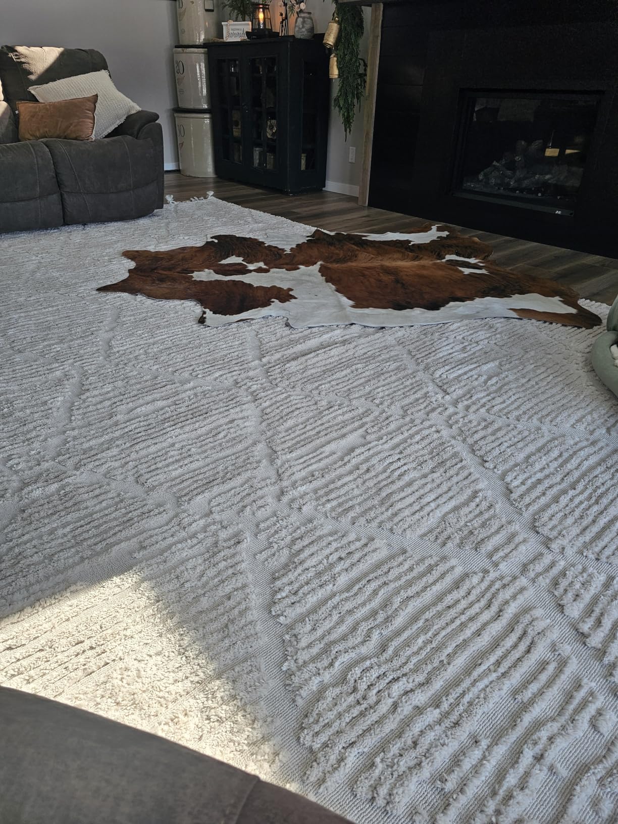 SAFAVIEH Marrakesh Collection 8'x10' Moroccan Trellis Wool Area Rug with Tassels customer photo 2