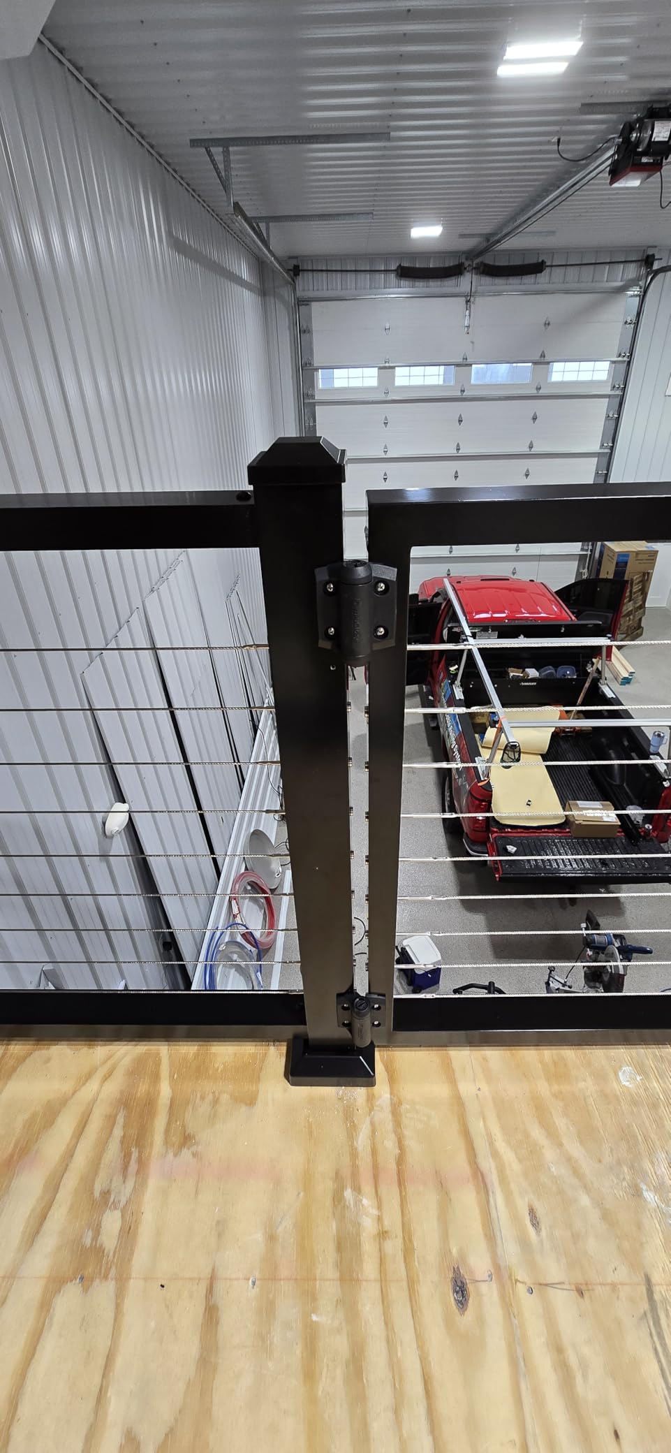 D&D Technologies TCA1S3BTS TruClose Regular Duty Self Closing Gate Hinge, for Metal Gates up to 66 Pounds, No Alignment Legs, for Square Gate Frame and Post Black, 2 Count Gate Hardware customer photo 1