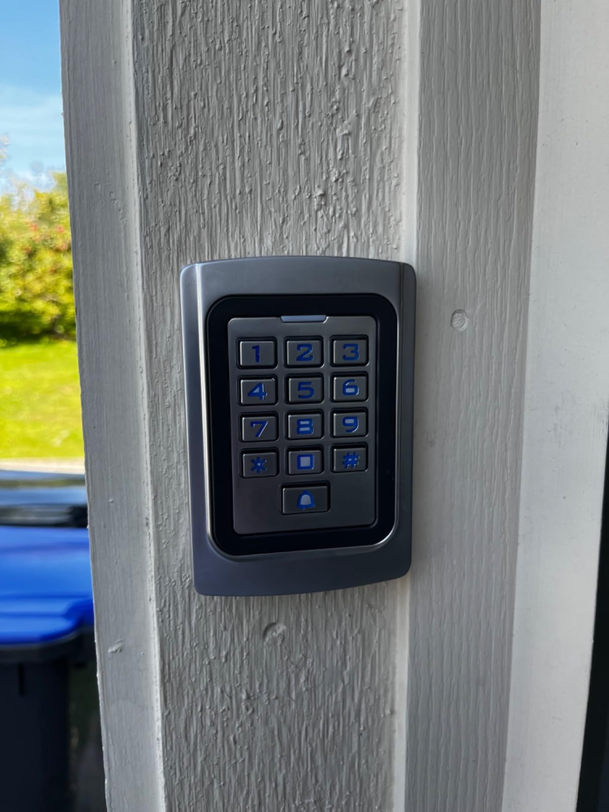 IP68 Waterproof Universal 12V 24VDC Metal Case Digital Wired Keypad for Garage Door, Gate Opener and Access Control Systems customer photo 1