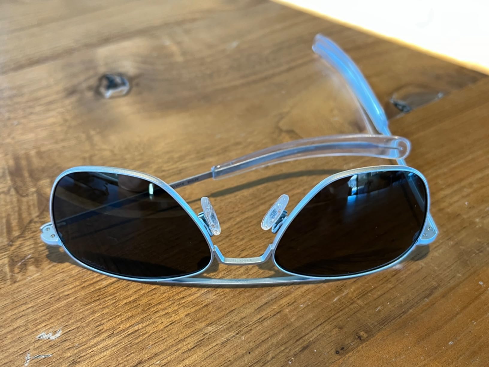 Randolph Eyewear Aviator Sunglasses for Men & Women - Matte Chrome Polarized Lenses UV Protection customer photo 1