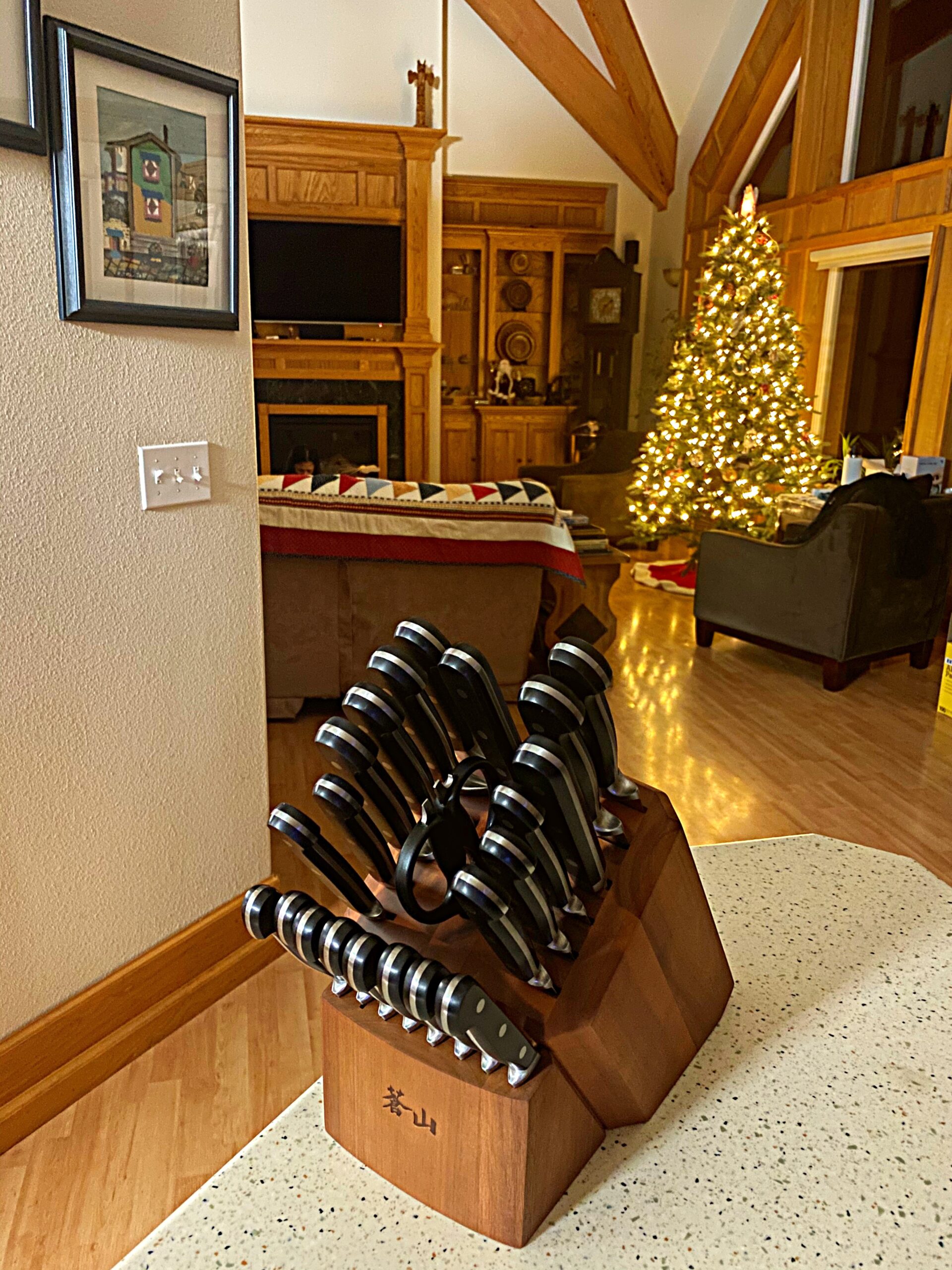 Cangshan V2 Series 1024128 German Steel Forged 23-Piece Knife Block Set, Acacia customer photo 1