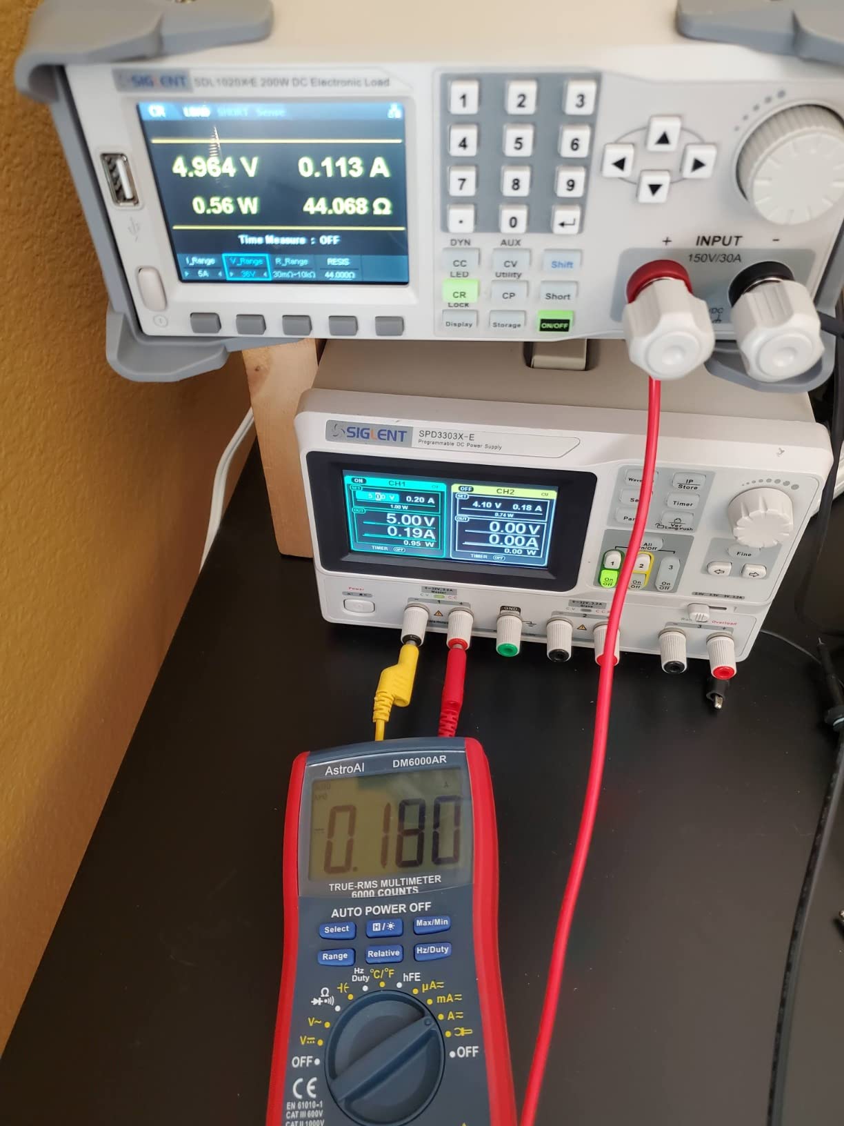 Siglent Technologies SDL1020X-E Programmable DC Electronic Load, 1 Channel, 150 V/30 A, 200 W customer photo 2