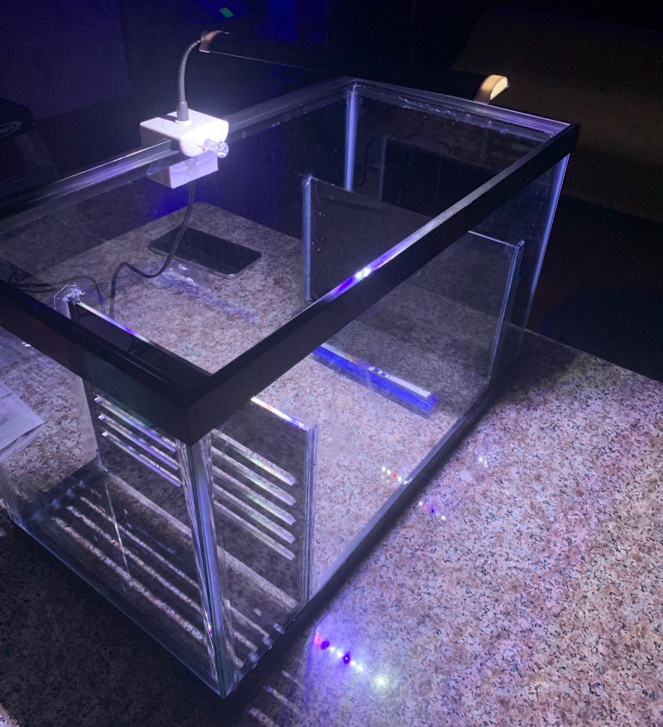 Aquarium Sump Refugium DIY Kit for Protein Skimmer Sump - Chamber dividers (10 Gallon) customer photo 1