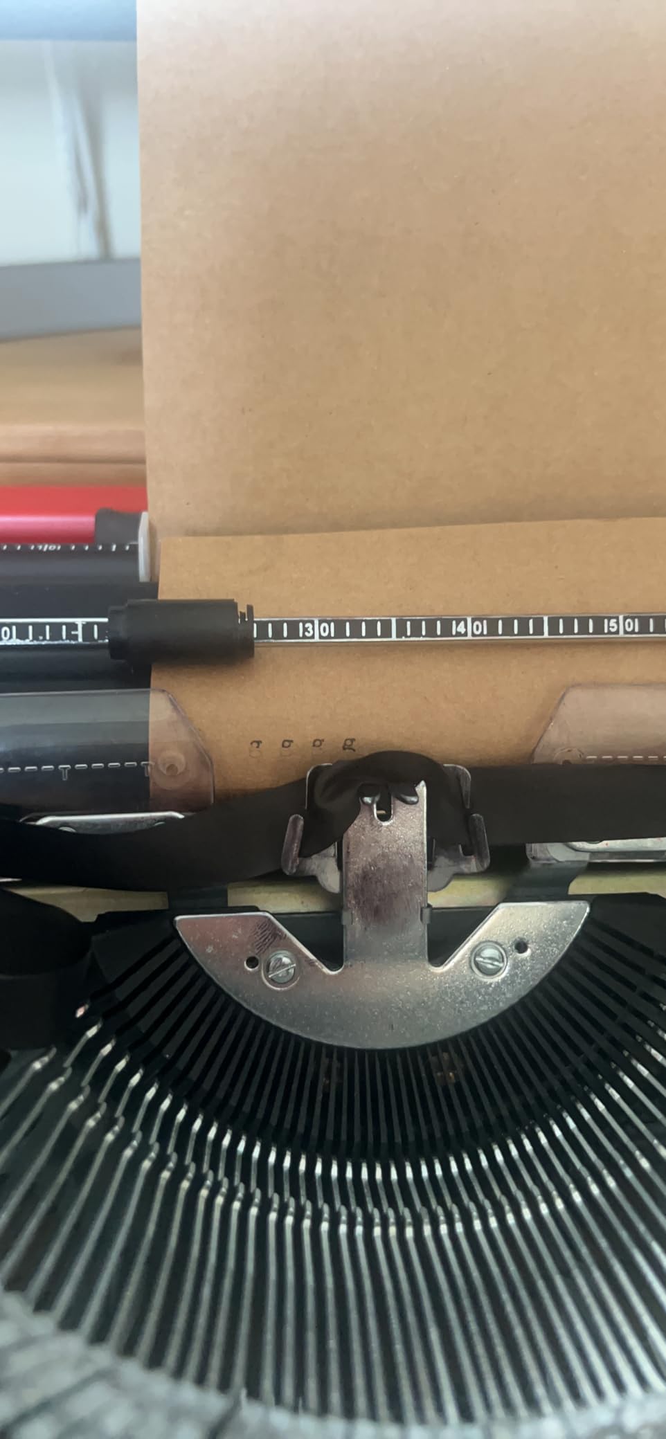 Royal 79120q Classic Manual Typewriter (red) customer photo 2