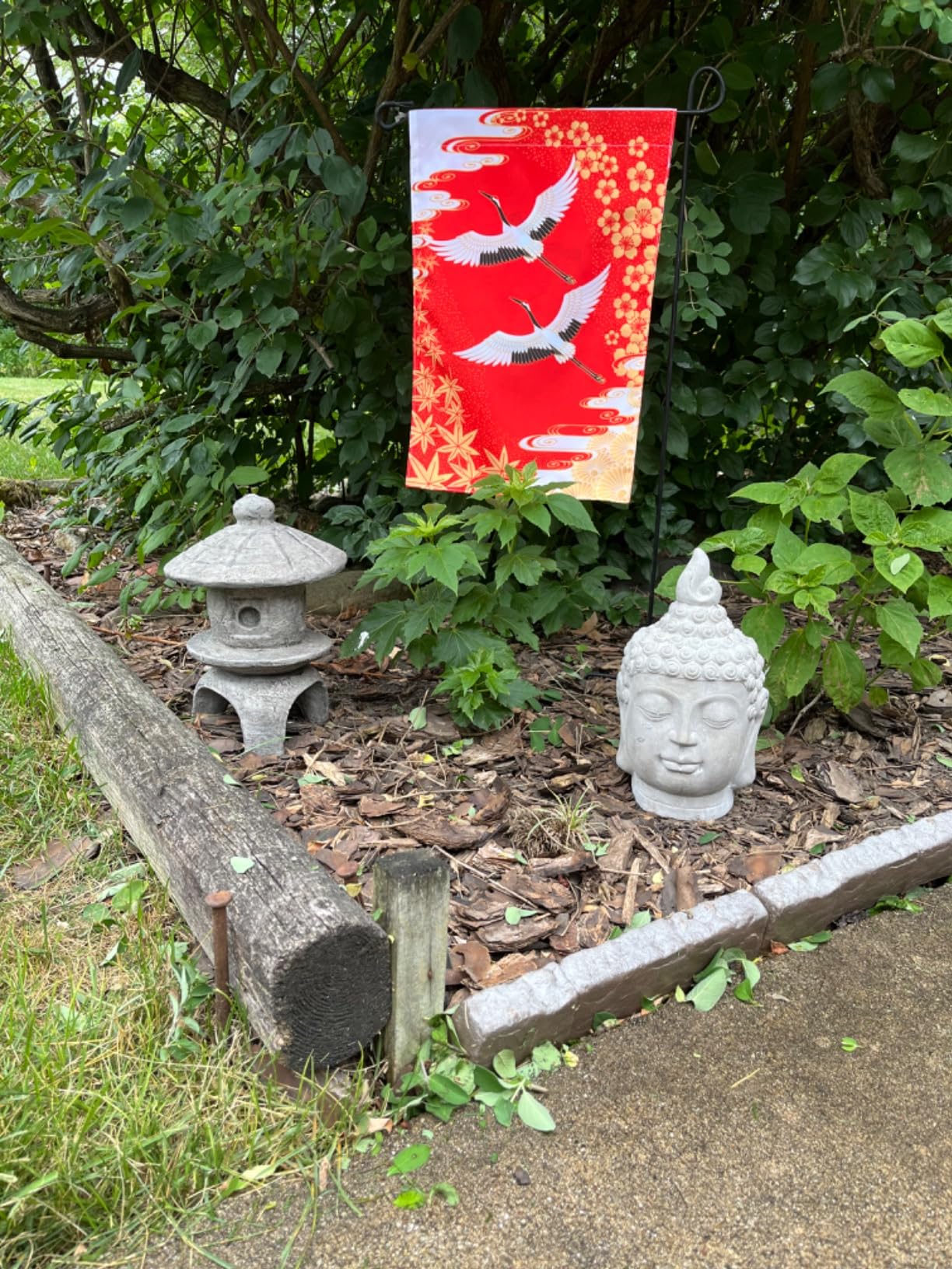 Solid Rock Stoneworks Small Round Pagoda- PreAged customer photo 1