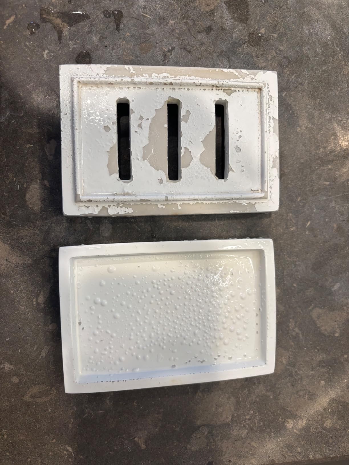 Jonathan Adler Lacquer Bath Soap Dish, White customer photo 2