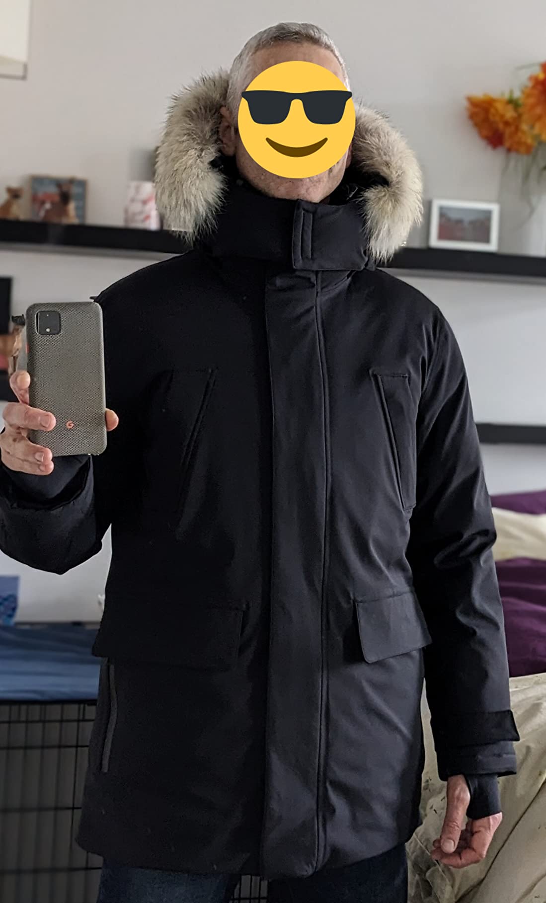 Triple F.A.T. Goose Huron Men's Waterproof Goose Down Parka with Magnetic Closures customer photo 2