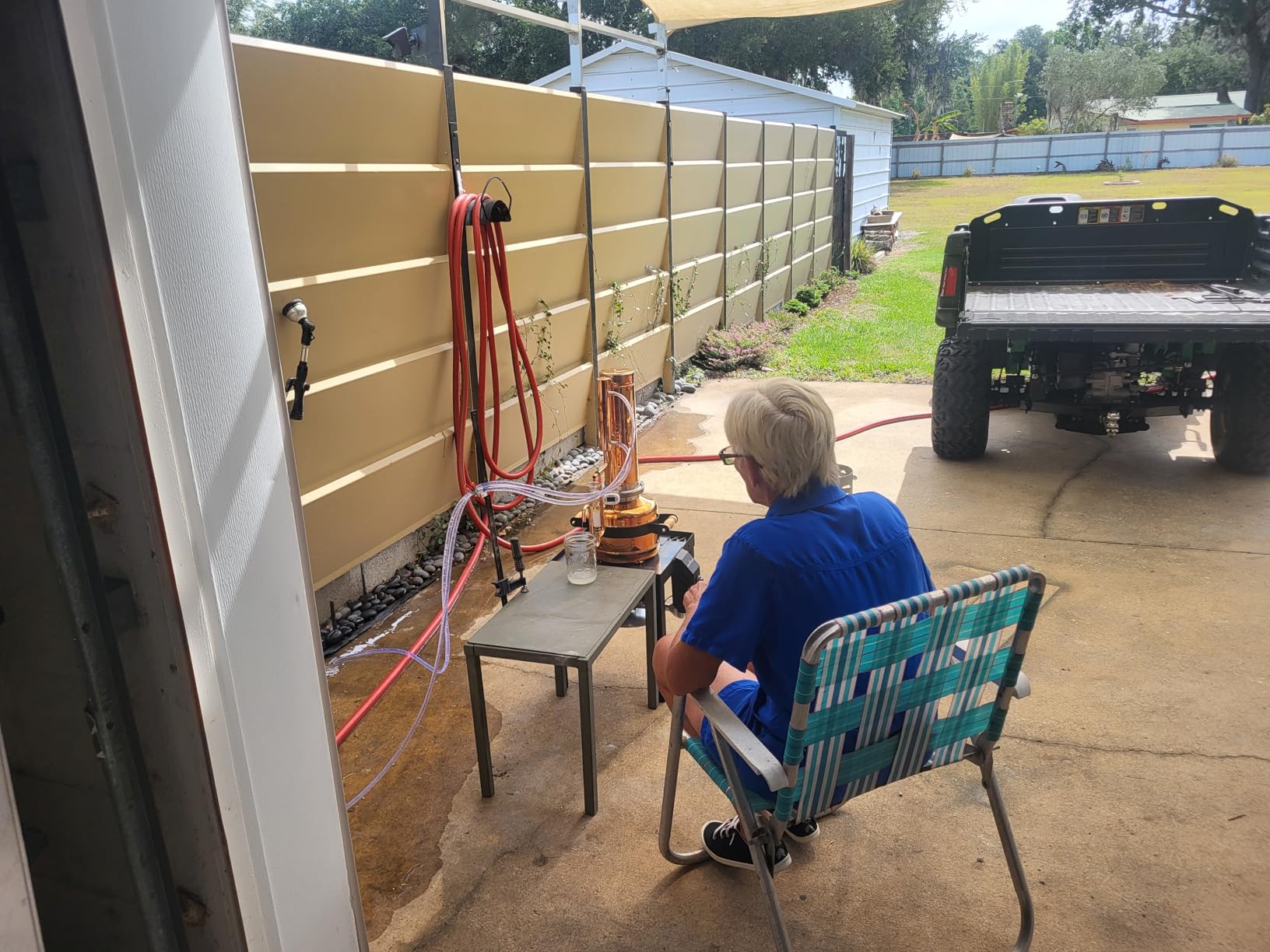 Essential Oil Distiller Kit for Steam Distillation Oil Making and Extracting - Home Distiller Equipment DIY Essential Oil from Herbs, Plants and Flowers (0.53 Gall - 2 Liters) customer photo 1