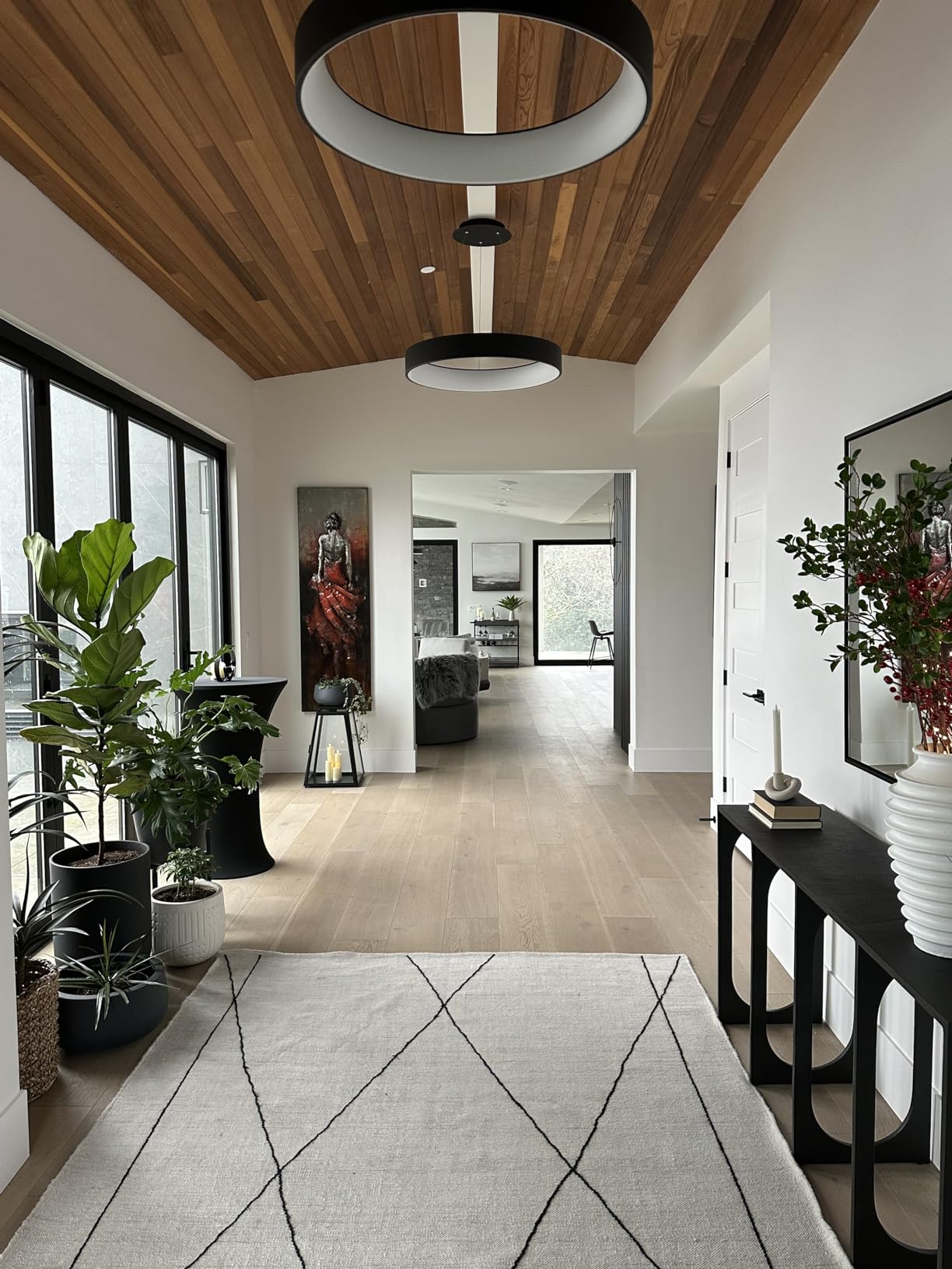 Empire Art Direct Lady in Red 3D Iron Hand Painted Wall Sculpture, Ready to Hang, Living Room, Bedroom & Office, 22 in. x 2.8 in. x 72 in customer photo 2