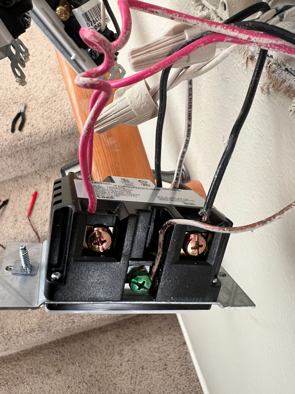 TOPGREENER Smart Light Switch Wi-Fi Scene Controller, 8-Button Programmable Home Automation, Neutral Wire Required, 2.4GHz Network, UL Listed customer photo 1