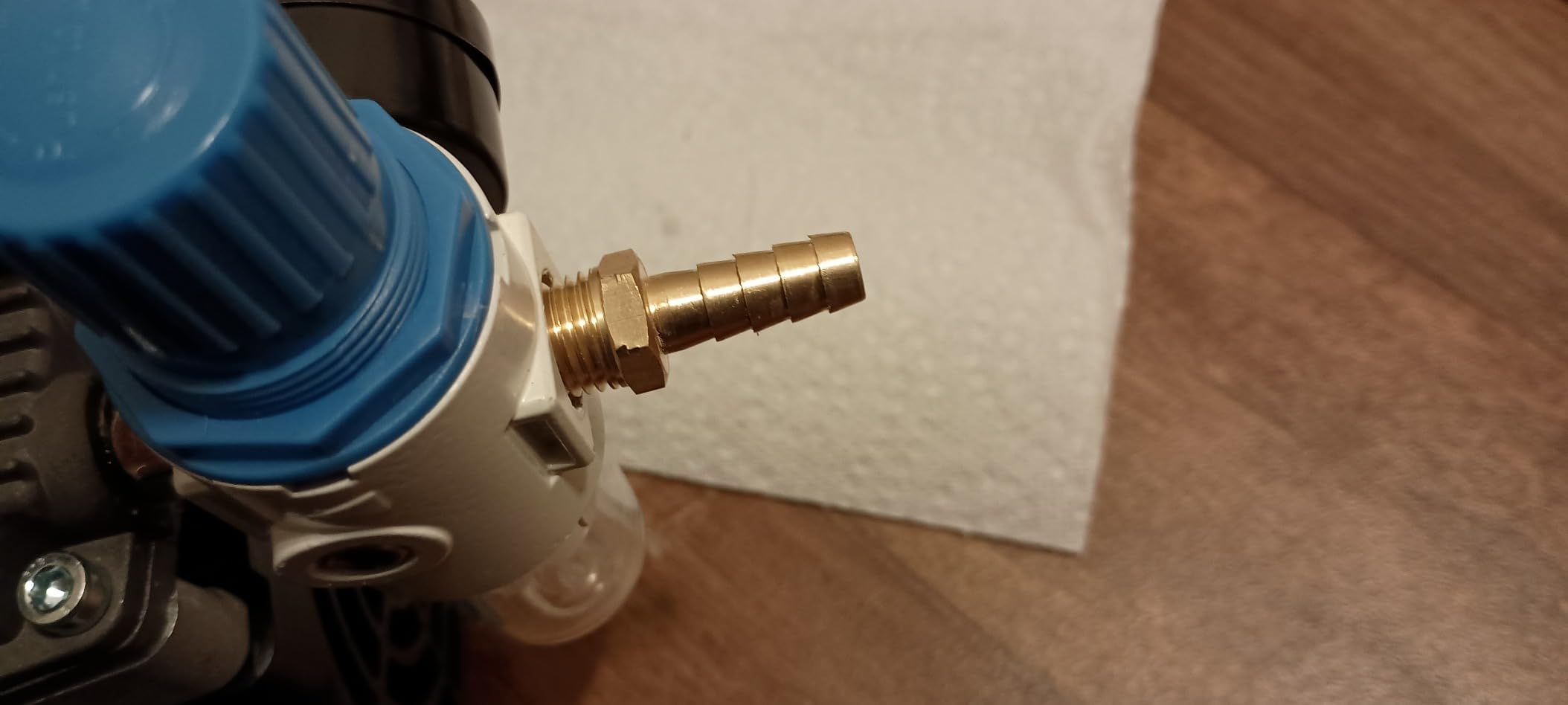 2- Stage 50L/m Oil Free Lab Vacuum Pump Oilless Medical Mute Pump HZW-165 (110V) customer photo 2