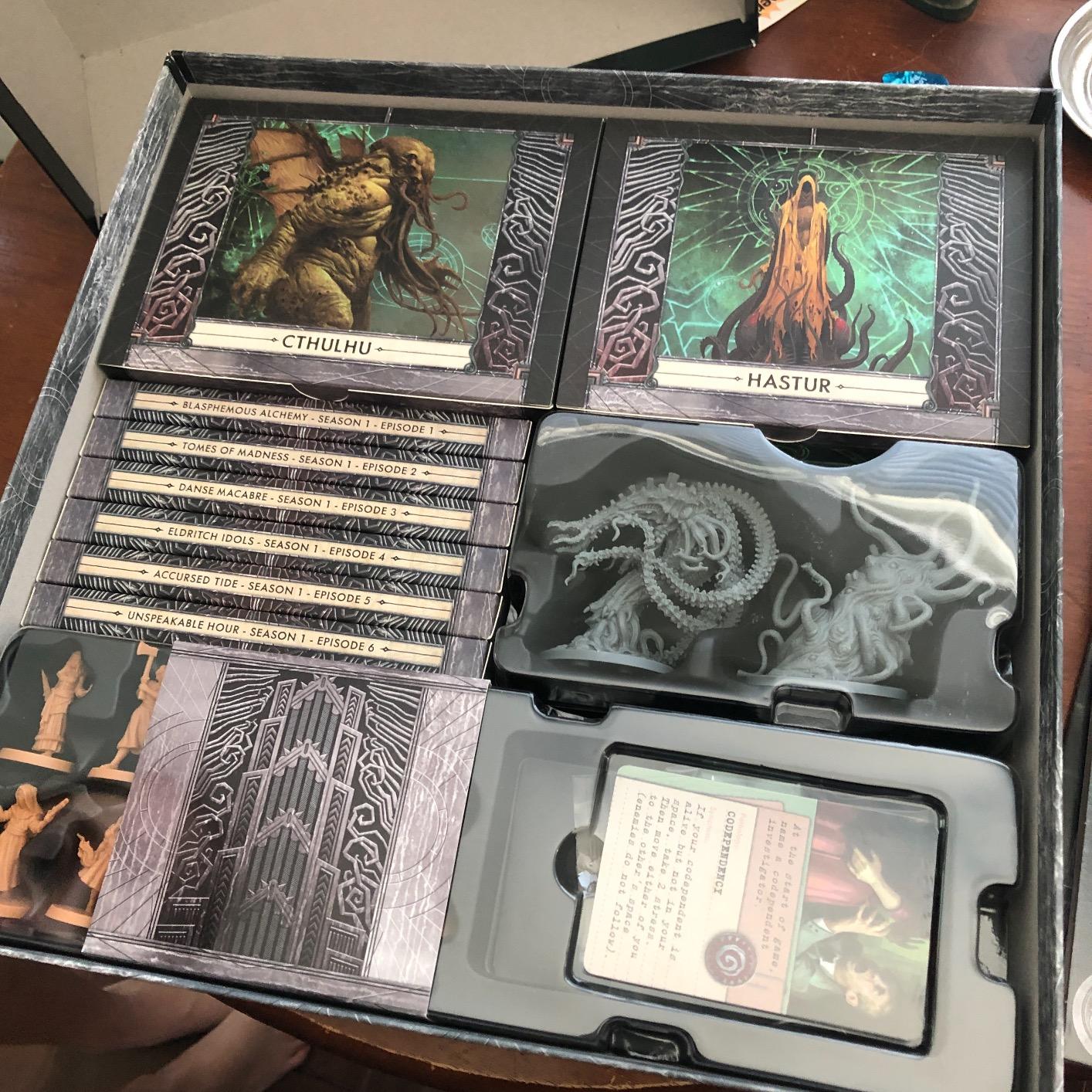 Cthulu: Death May Die Board/ Horror/ Mystery/ Cooperative Game for Adults and Teens | Ages 14+ | 1-5 Players | Average Playtime 90-120 Minutes | Made by CMON customer photo 1