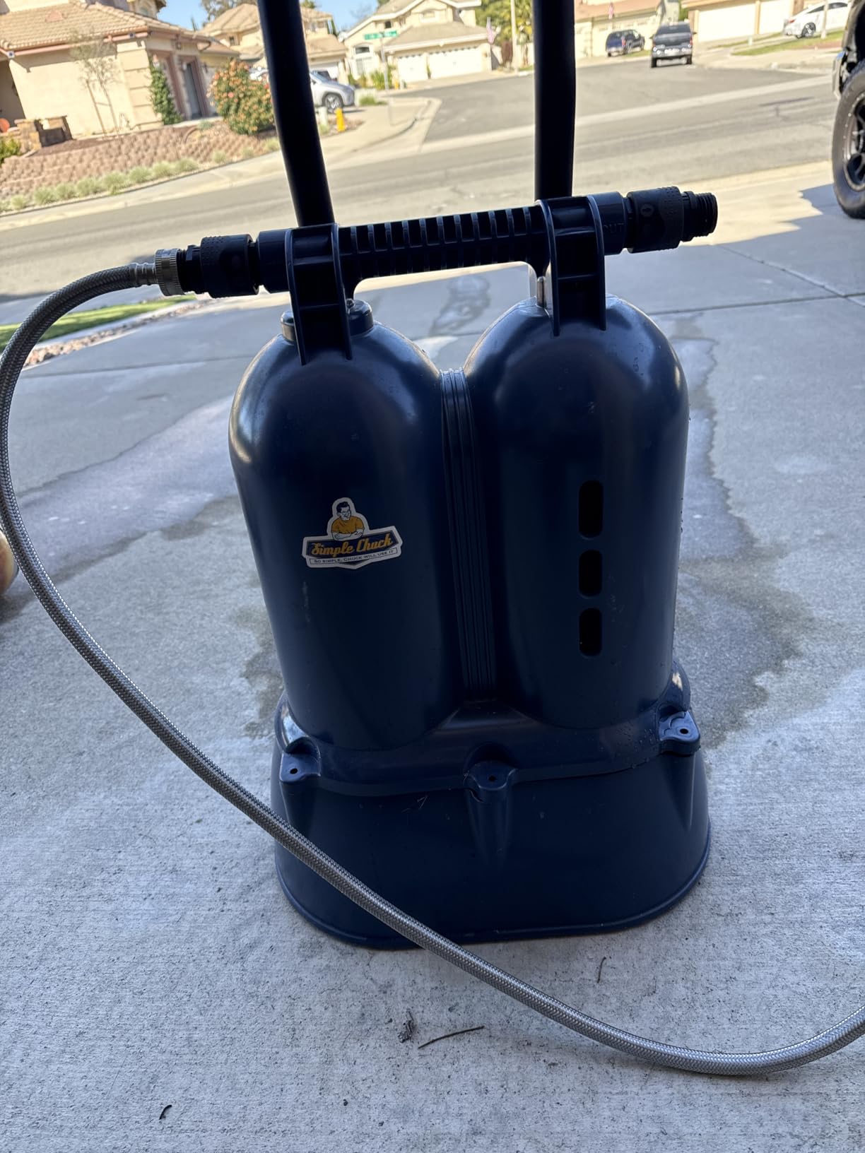 Premium Resin Filter Set - Dual Cartridge DI System Replacement | Easy No Tool Swap | High Efficiency Color Changing Resin by Spotless Water Systems customer photo 1