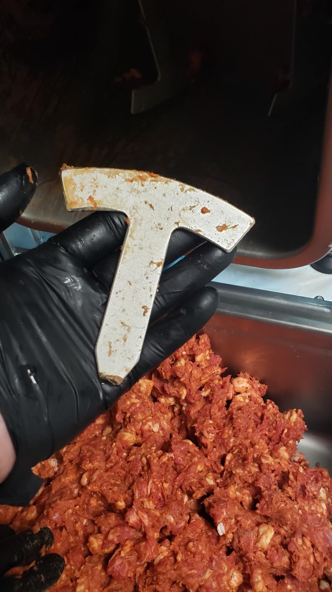 LEM Products BigBite 25 Pound Capacity Tilt Meat Mixer, Stainless Steel customer photo 2