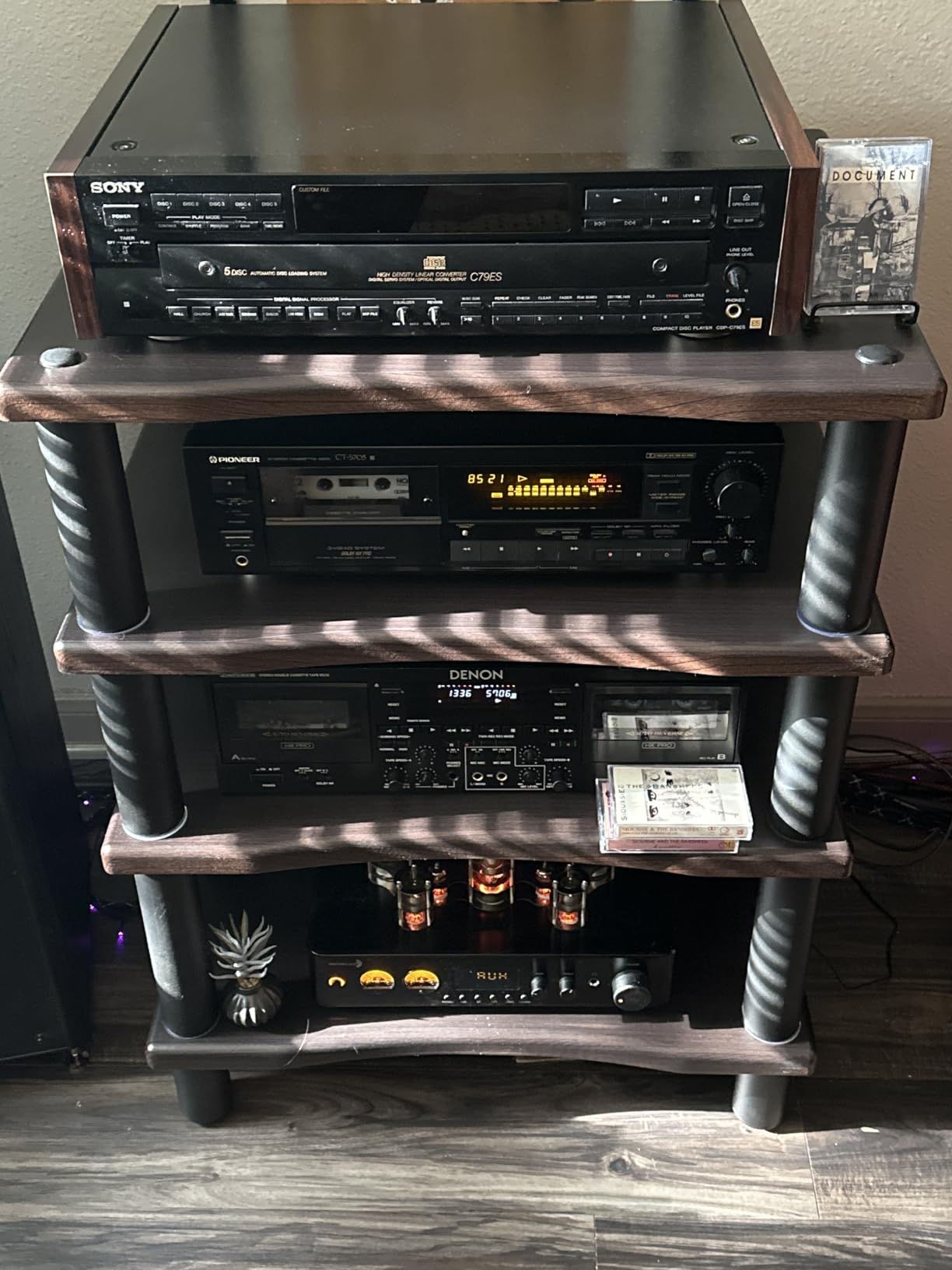 Monolith Heavy Duty 4 Tier Audio Stand XL - 1