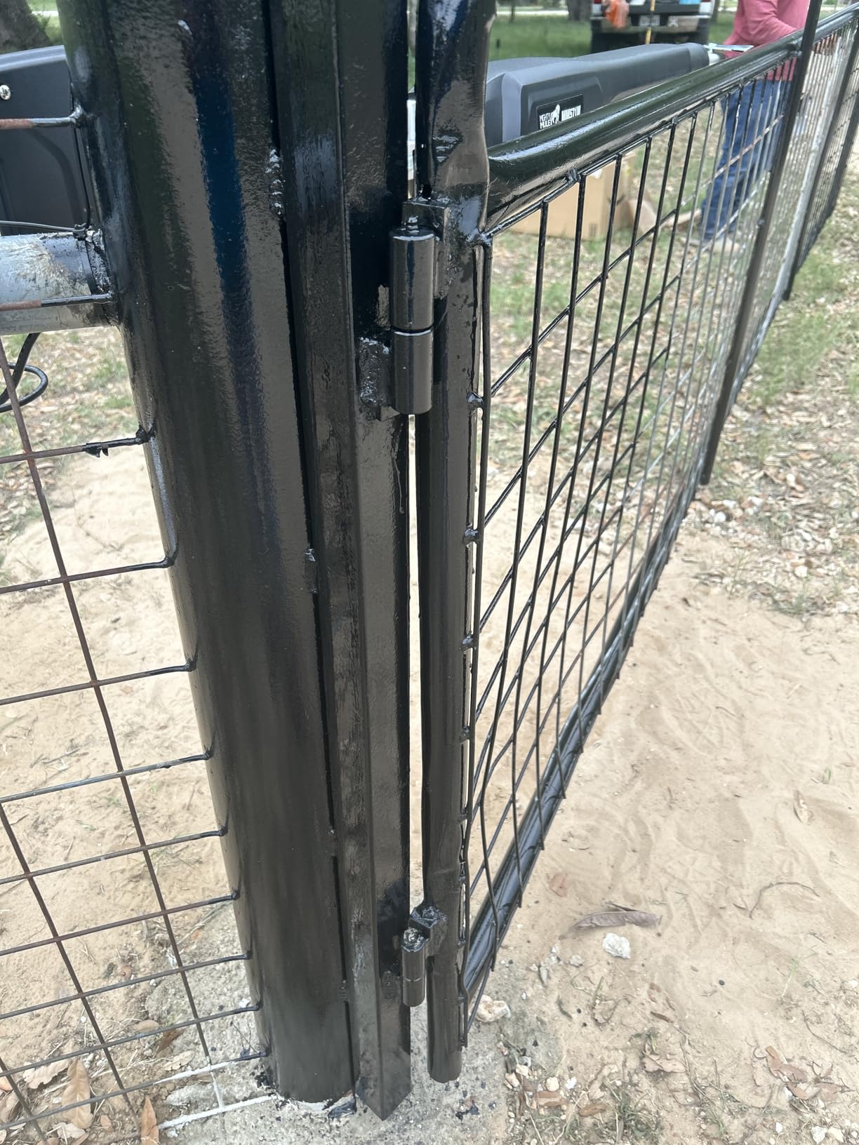 Mighty Mule Gate Opener, Solar and Smart Ready, Heavy Duty Automatic Gate Opener, Gates up to 18ft or 850lb, Single Gate Opener - Estate, MM571W-EST customer photo 1