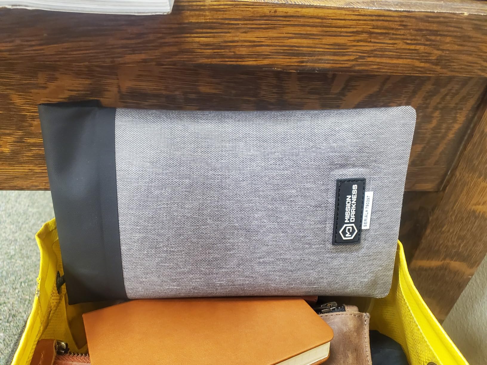 Mission Darkness Dry Shield Faraday Phone Sleeve // Slim Waterproof Dry Bag for Cell Phones + RF Shielding Liner // Signal Blocking, Anti-tracking, EMP Shield, Data Privacy, Electronic Device Security customer photo 1