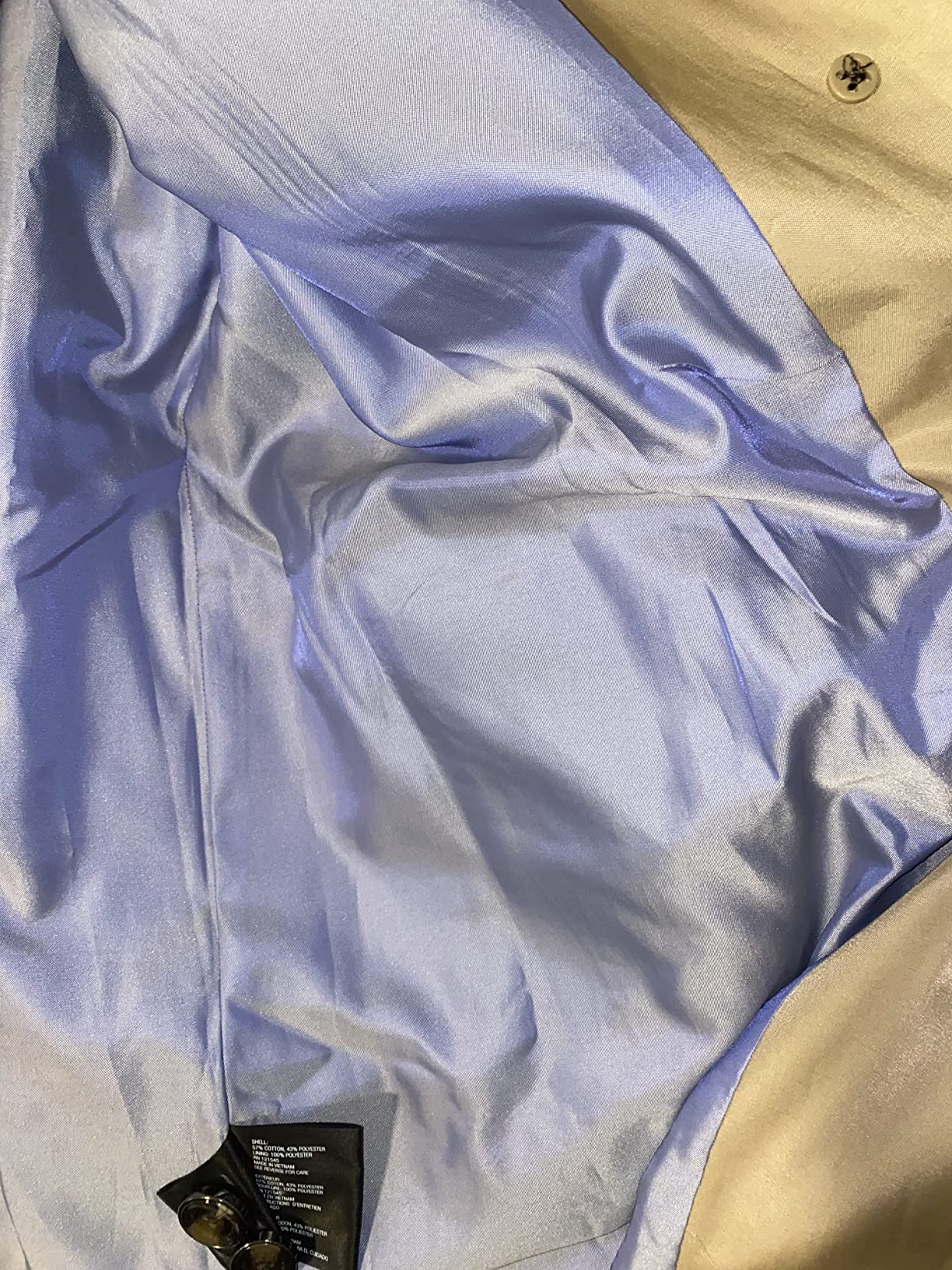 LONDON FOG womens Single Breasted Long Trench Coat With Epaulettes and Belt customer photo 2