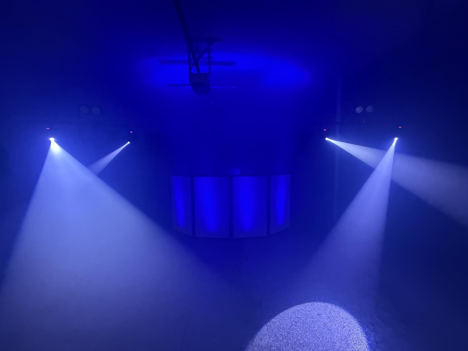 U'King Stage Lights Moving Head Lights 8 Gobos 8 Colors 11 Channels 25W Spotlights DMX 512 with Sound Activated for Wedding DJ Party Stage Lighting 2PCS customer photo 2