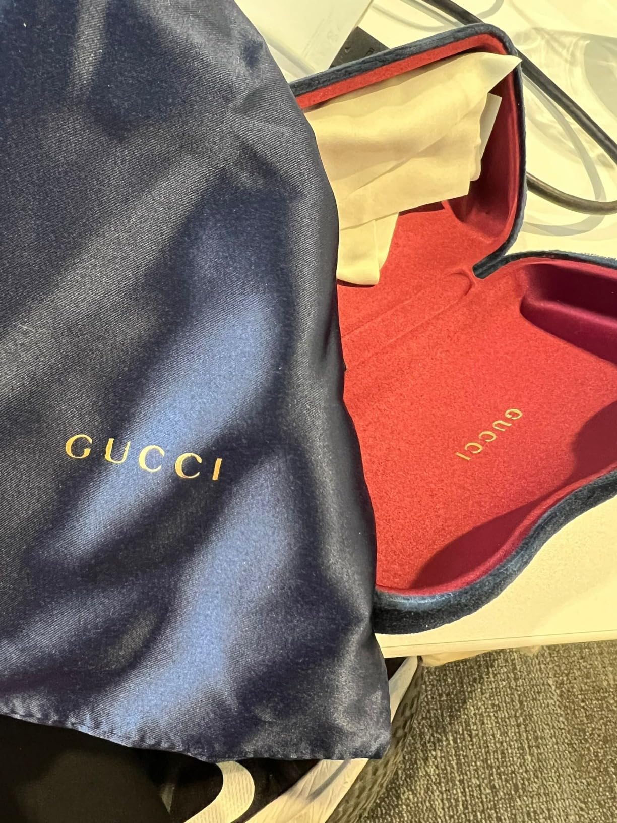 Gucci GG0631S 001 Black GG0631S Cats Eyes Sunglasses Lens Category 3 Size 56mm customer photo 1