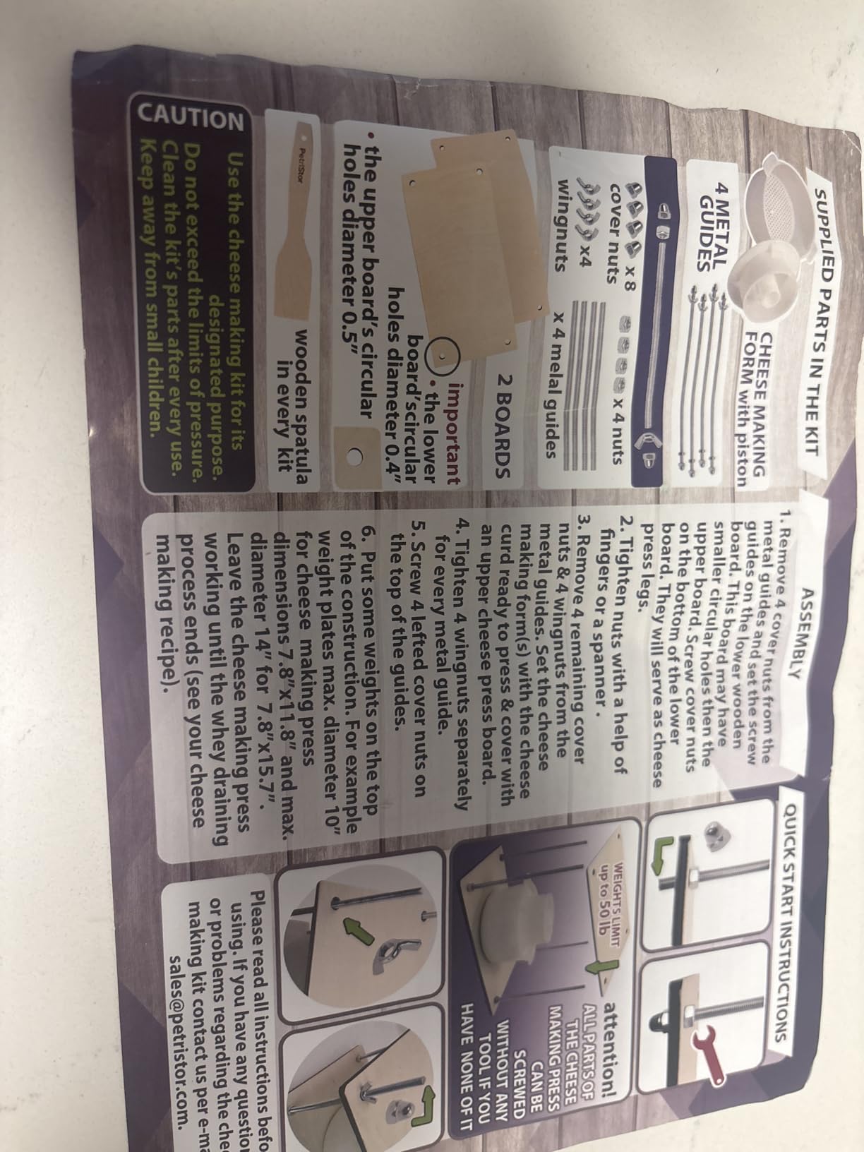 Wooden Cheese Press for Cheese Making Supplies 16in Metal Guides and 2 pcs Cheese Mold with Follower Piston 1.3Qt - large Home Supply Ultimate Cheese Press Machine customer photo 1