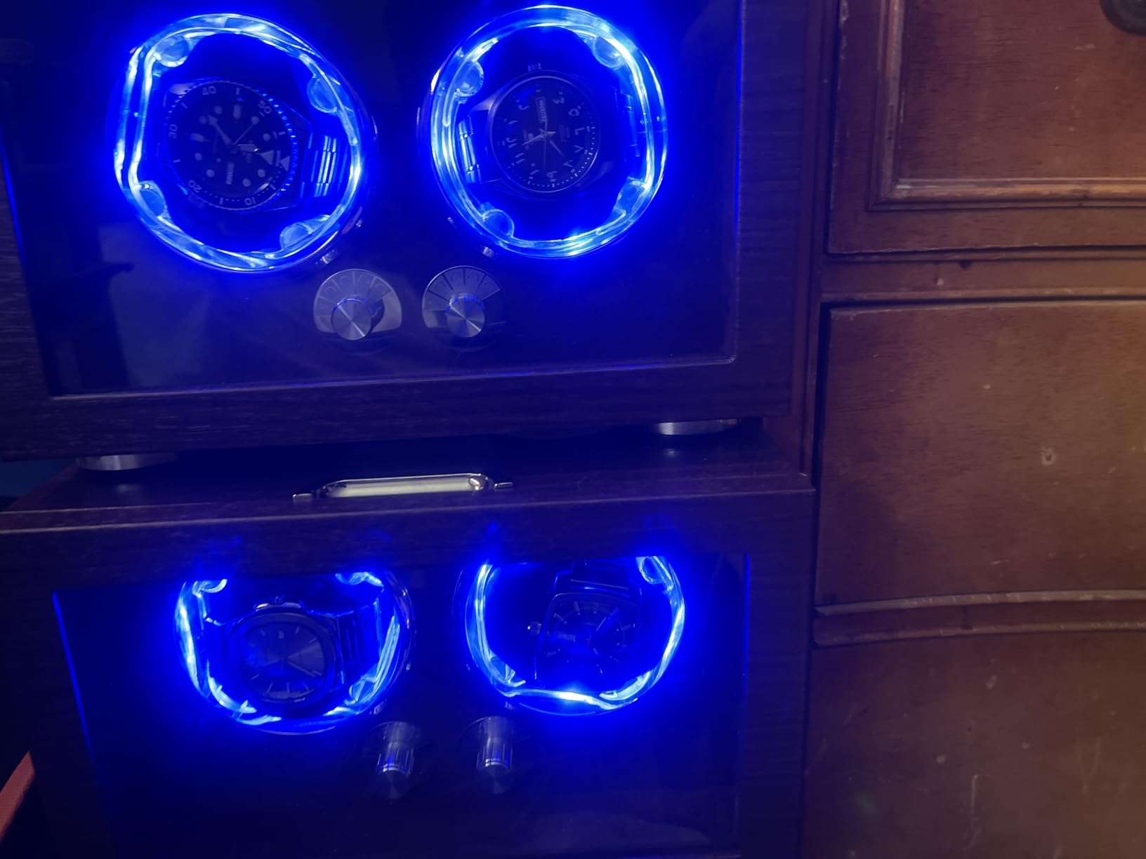 Stuhrling Original Mens Swiss Automatic Stainless Steel Professional DEPTHMASTER Dive Watch, 200 Meters Water Resistant, Brushed and Beveled Bracelet with Divers Safety Clasp and Screw Down Crown customer photo 2