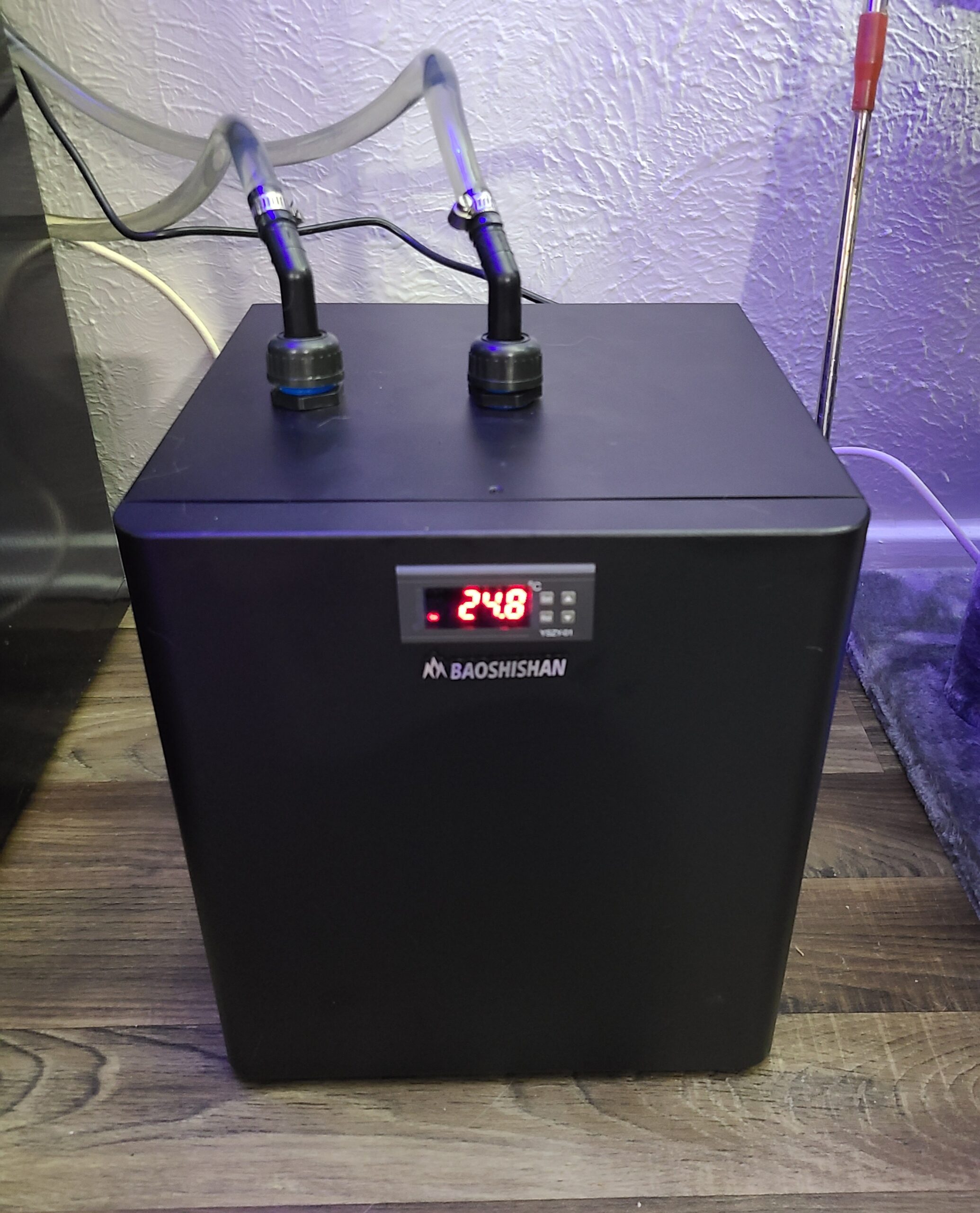 BAOSHISHAN Aquarium Chiller 79 gal, 1/3 HP Water Chiller for Hydroponics System with Compressor Refrigeration Low Noise for Axolotl, Coral Reef, Fresh & Salt Fish Tank (79gal/300L) customer photo 1