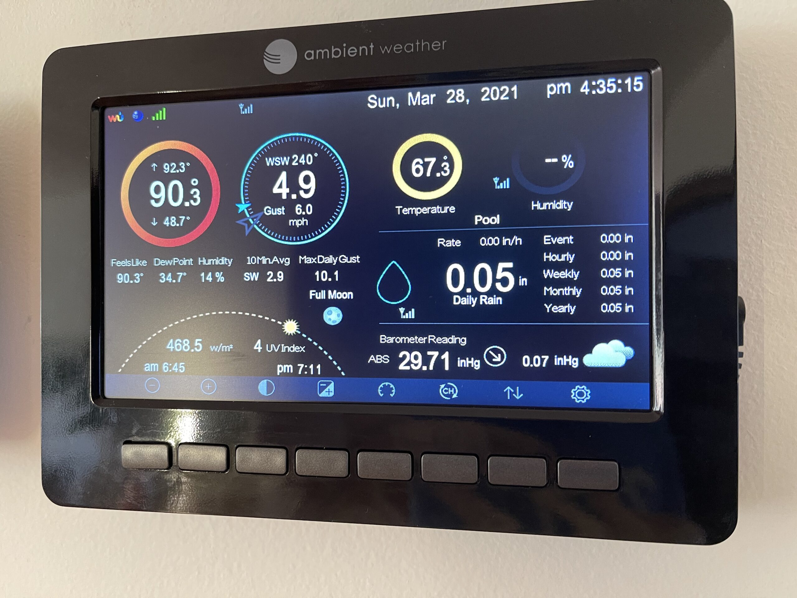 Ambient Weather WS-5000 Ultrasonic Smart Weather Station customer photo 1