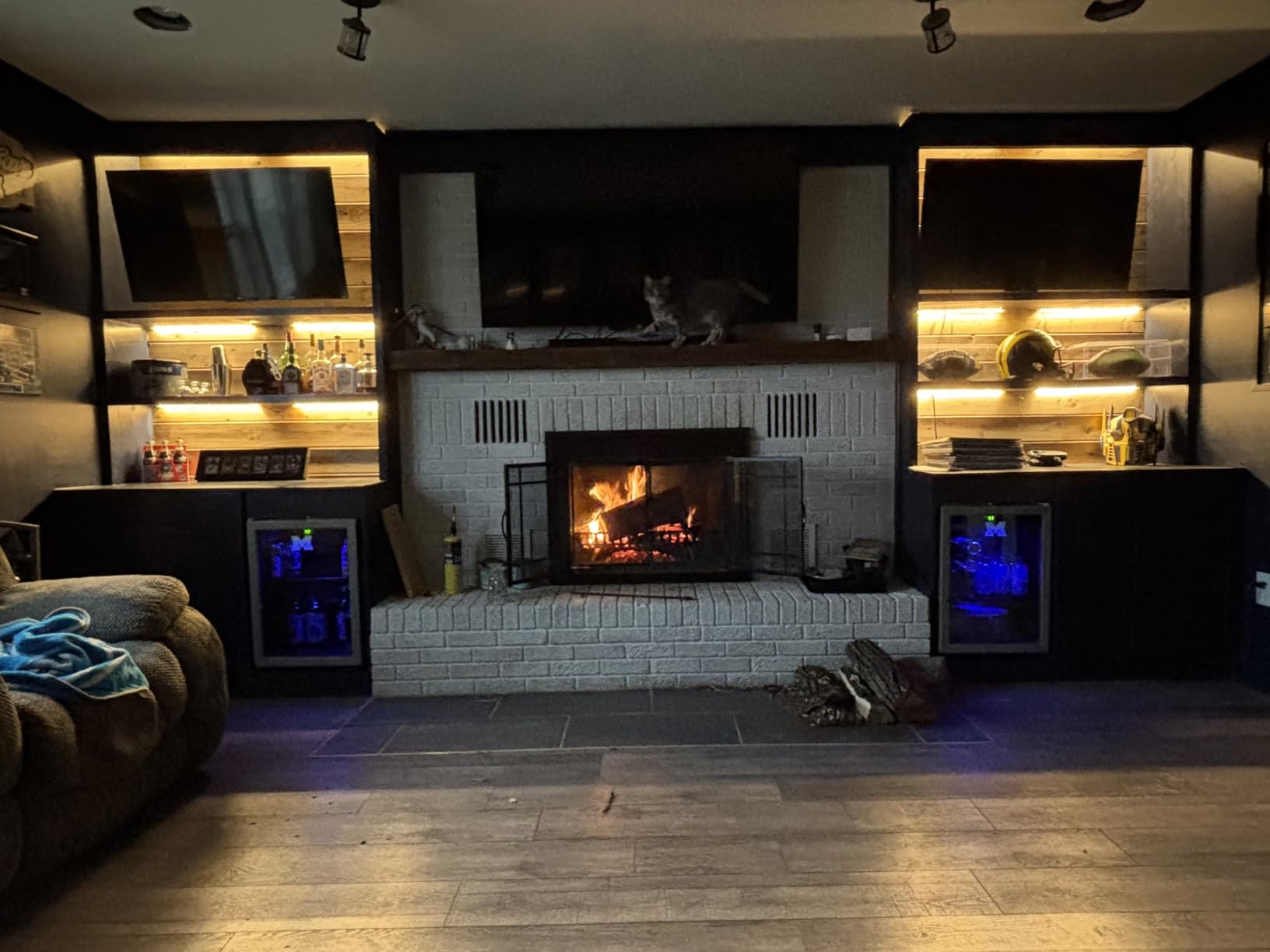 Litever Under Cabinet Light, 6 PCS 20 Inches Flexible LED Strips with Power Adapter, 24W, 1800 Lumen, Daylight 5000K. Suitable for Kitchen Cabinets, Counters, Under Shelf, Closets customer photo 2