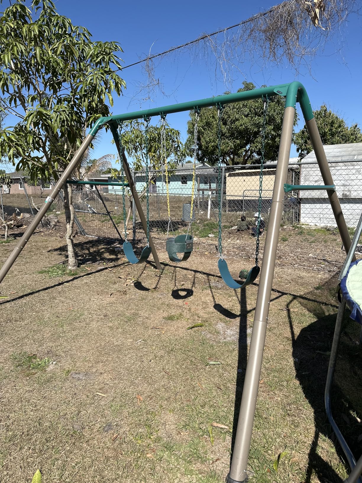 Lifetime Metal Swing Set for Kids, Outdoor Heavy Duty Playset customer photo 1