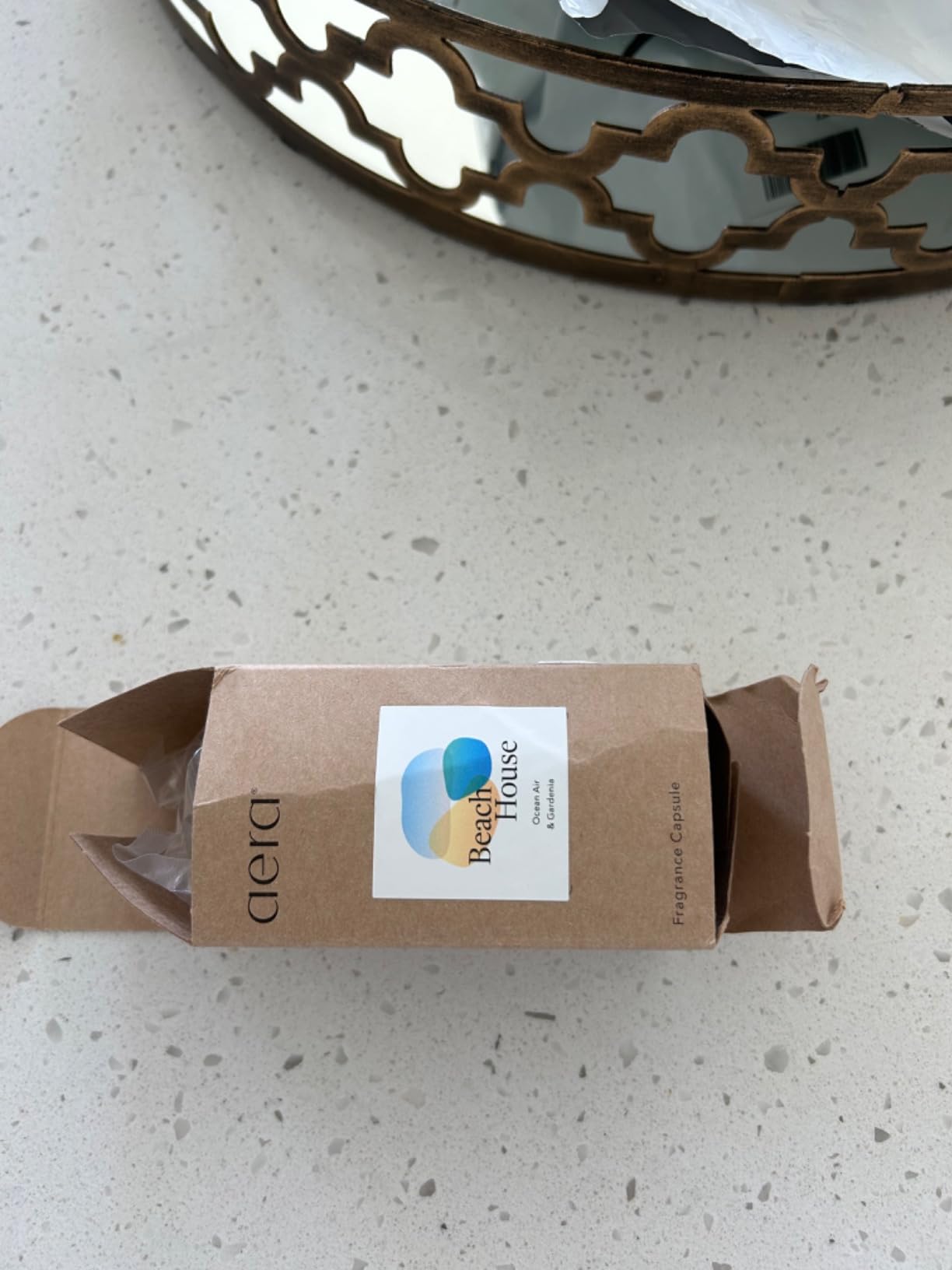 Beach House - Essential Oil for Home - Summer Fragrance - Notes of Ocean Air and Gardenia - Scent Refill - Works with The Aera Diffuser customer photo 2