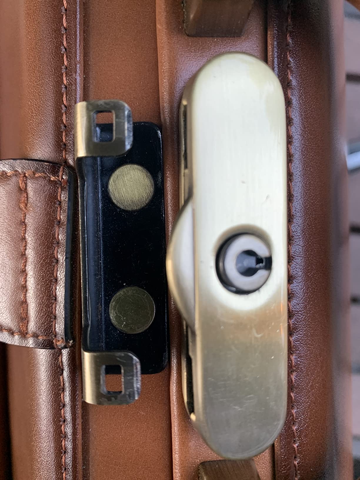 Banuce Vintage Leather Briefcase for Men 15.6 Inch Legal Attorney Lawyer Briefcase Doctor Bag for Work Business with Lock customer photo 2